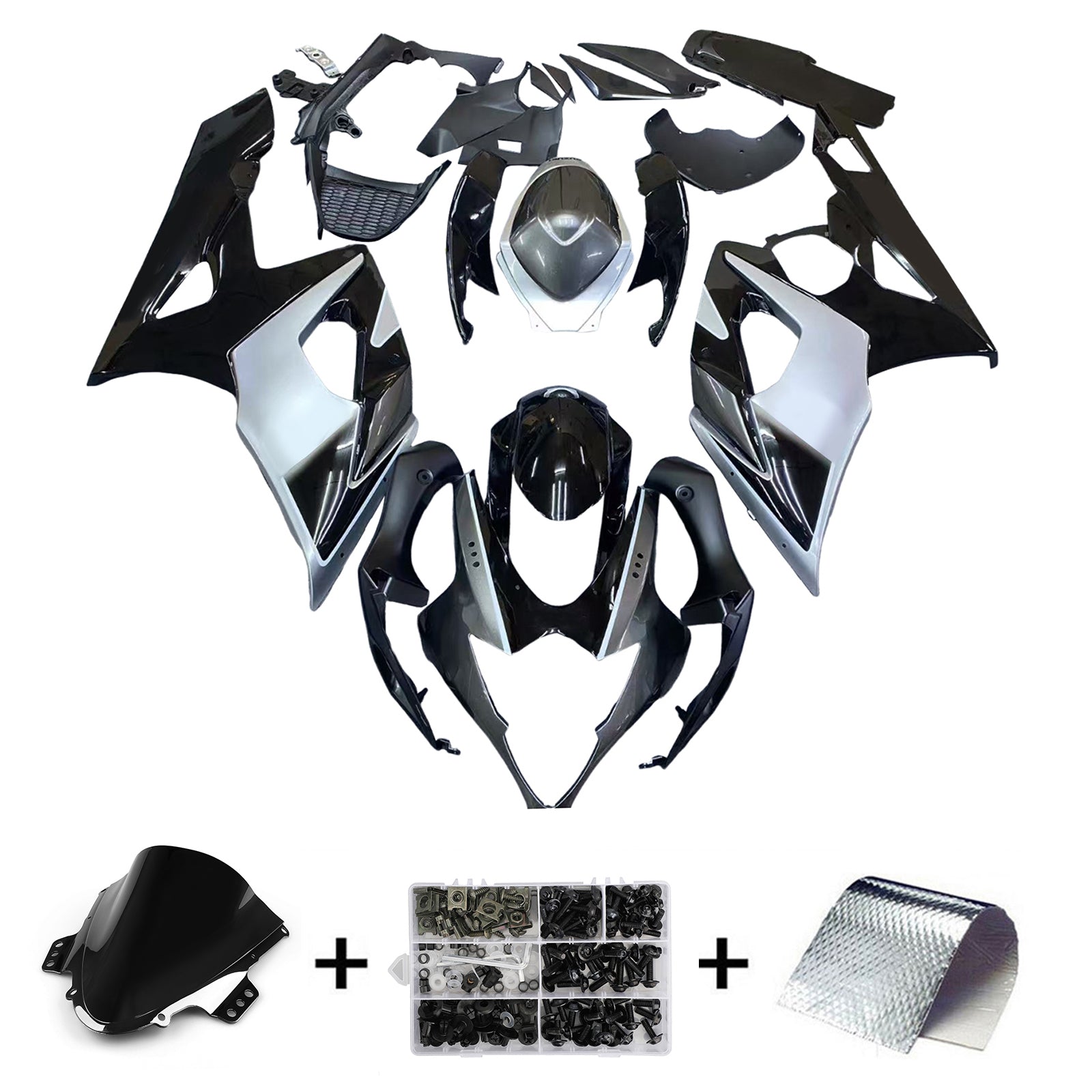 Injection Fairing Kit Bodywork Plastic ABS fit For Suzuki GSXR1000 2005-2006