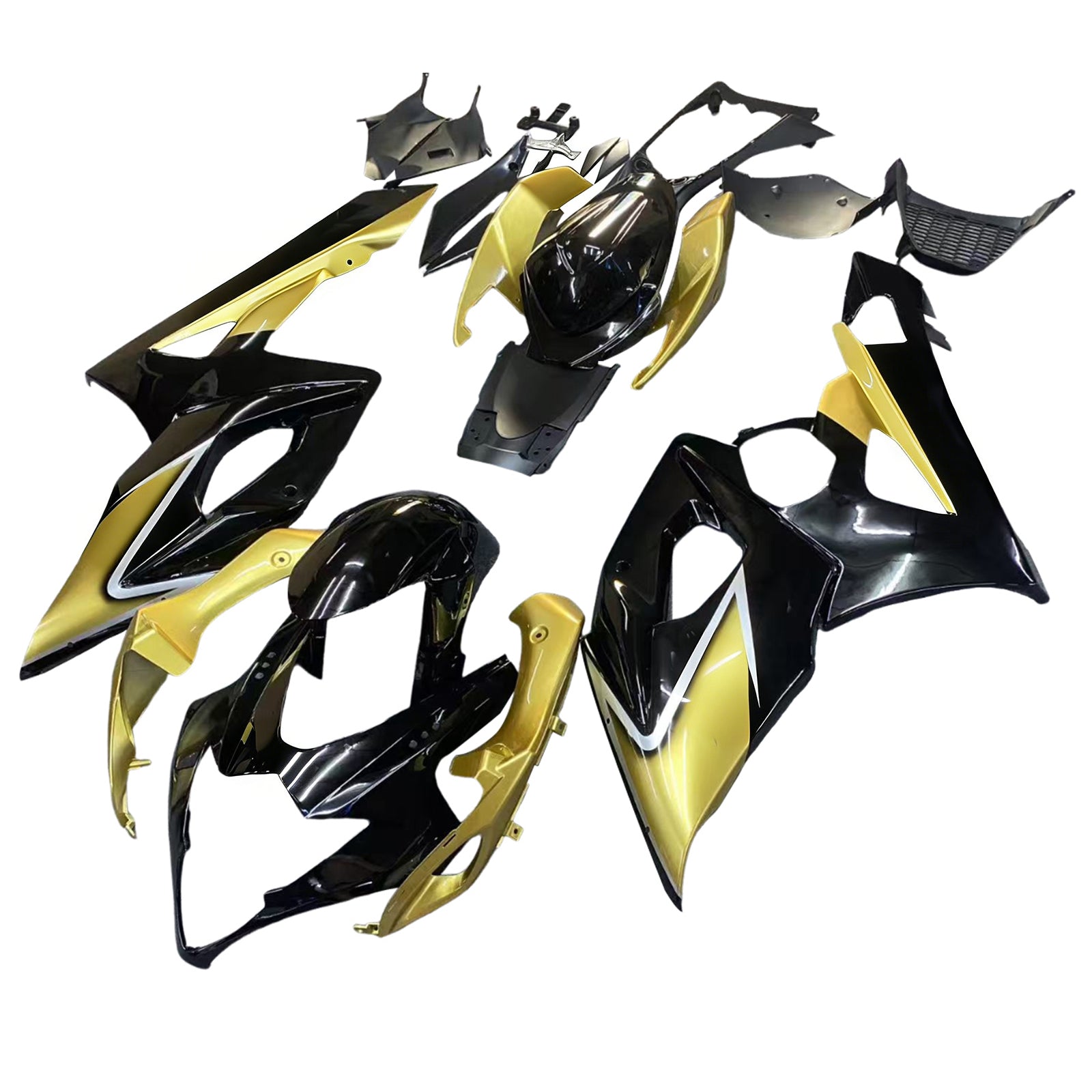 Fairings 2005-2006 Suzuki GSXR 1000 Black & Gold GSXR Generic