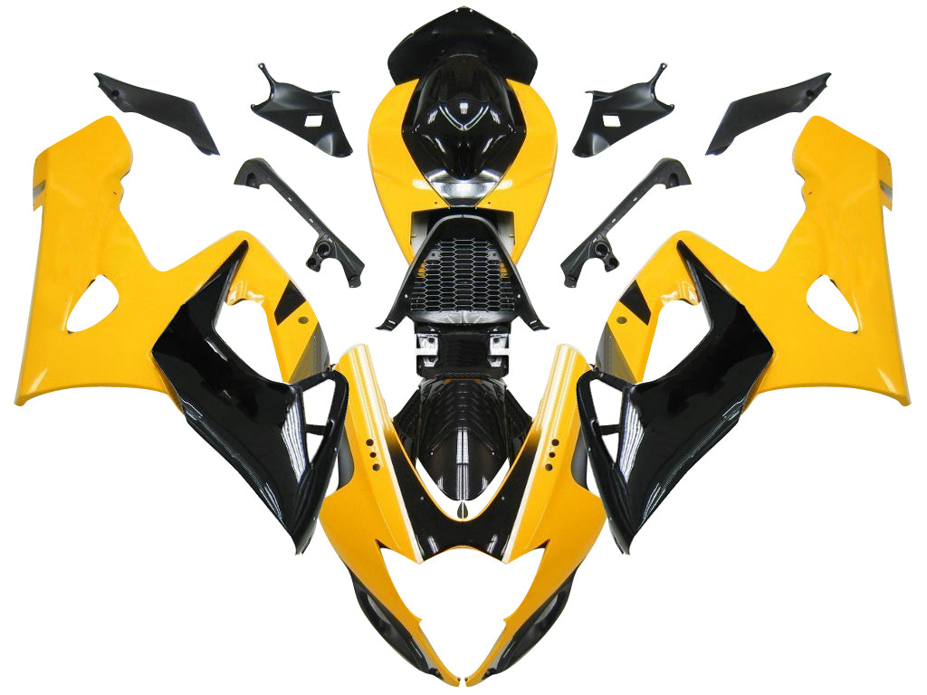 Fairings 2005-2006 Suzuki GSXR 1000 Yellow & Black GSXR Generic