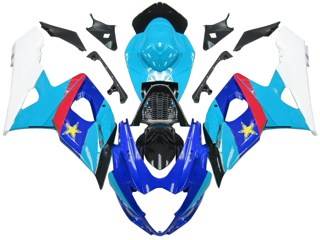 Fairings 2005-2006 Suzuki GSXR 1000 Blue Rockstar Makita GSXR Generic