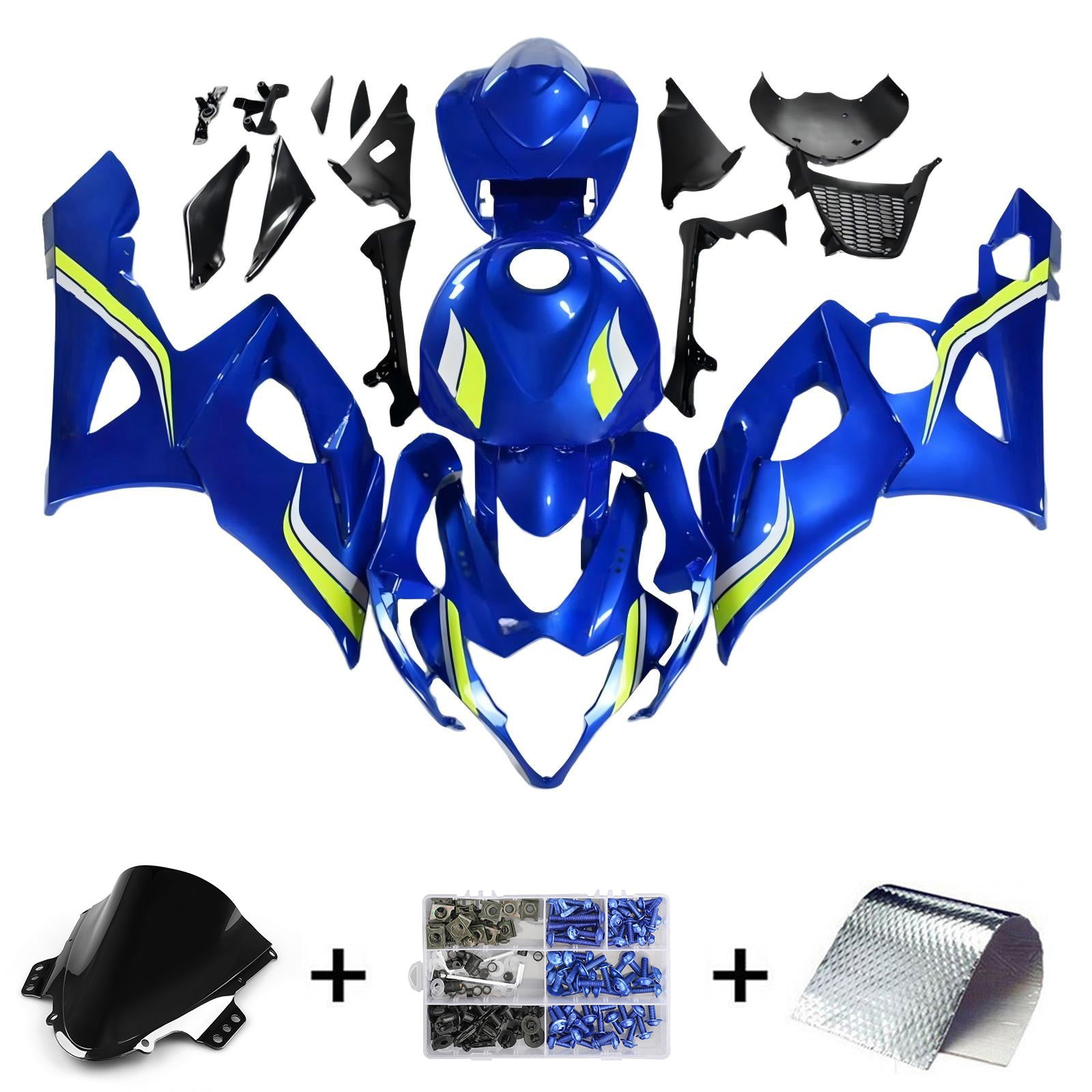 Amotopart Suzuki GSXR1000 2005-2006 K5 Fairing Kit Bodywork Plastic ABS