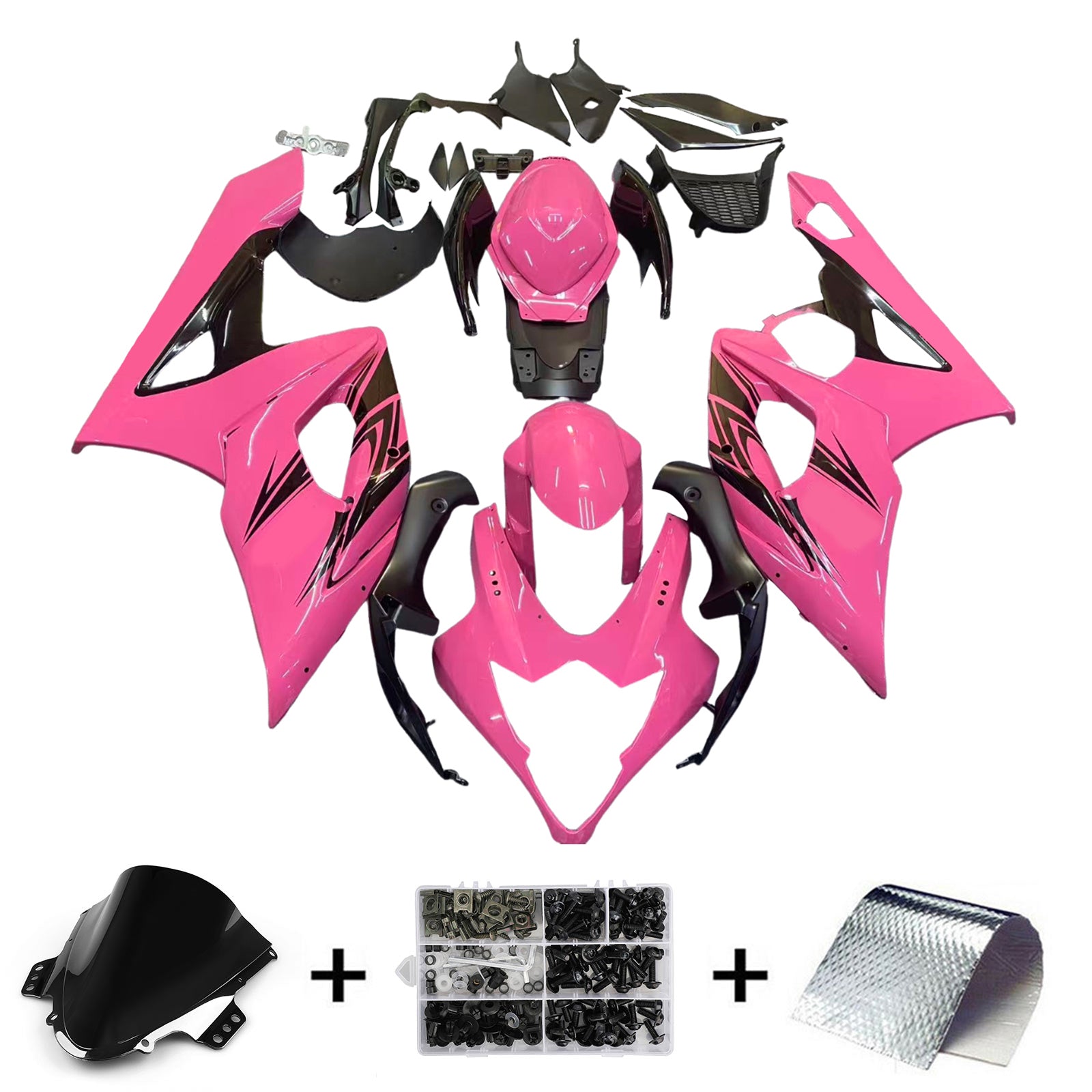 Amotopart Suzuki GSXR1000 2005-2006 K5 Fairing Kit Bodywork Plastic ABS