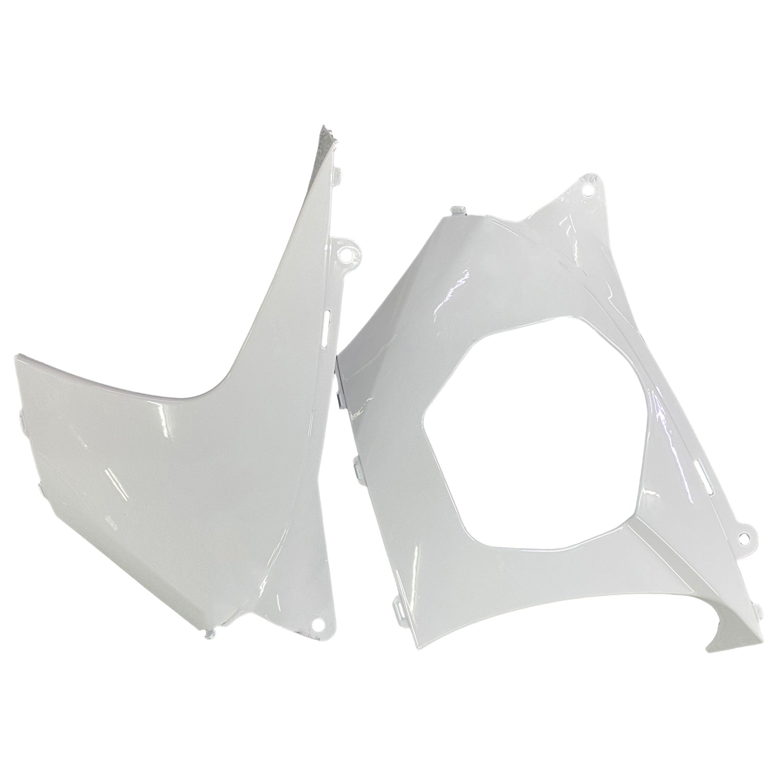 Fairings 2007-2008 Suzuki GSXR 1000 White Black Alstare