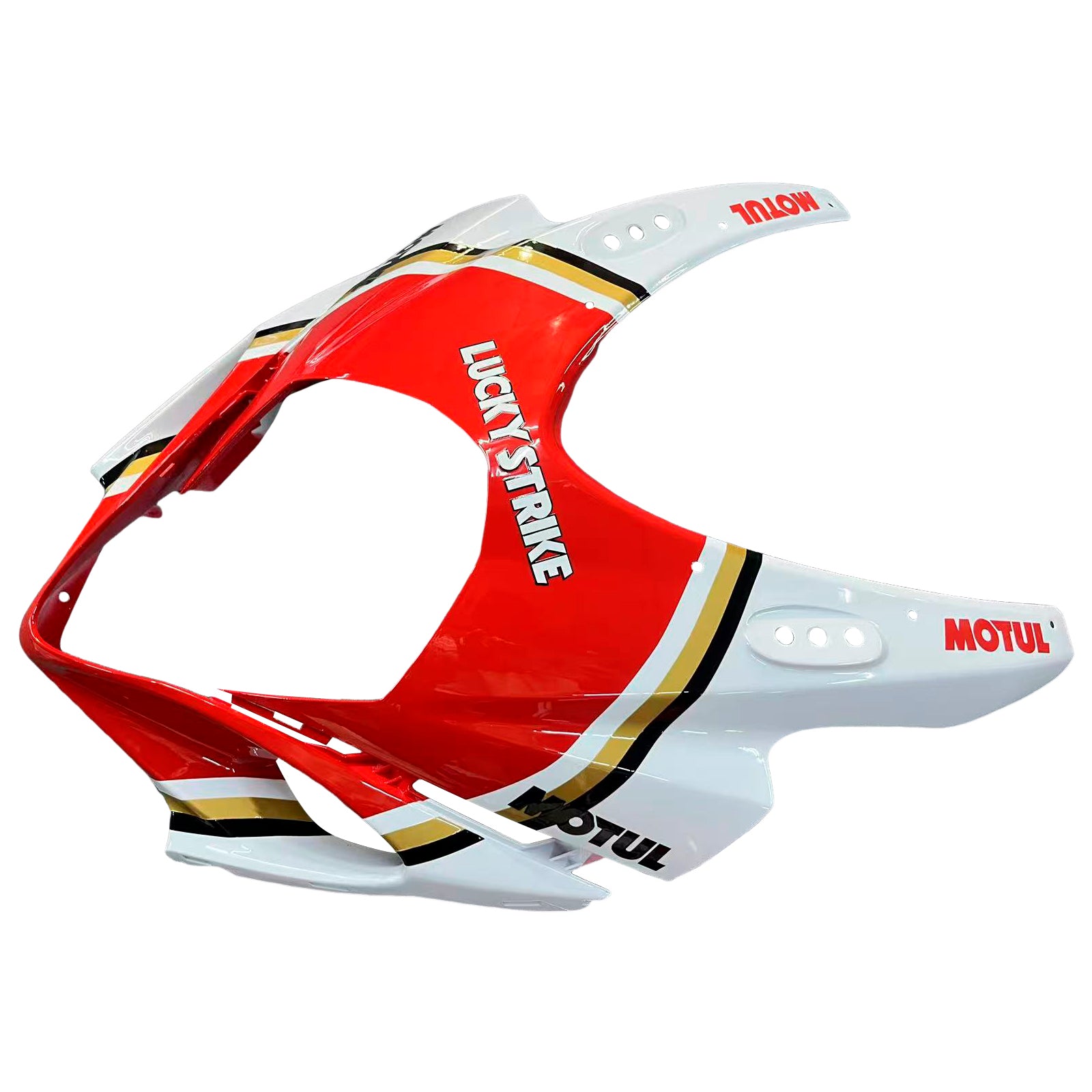 Fairings 2007-2008 Suzuki GSXR 1000 White & Red Lucky Strike Generic