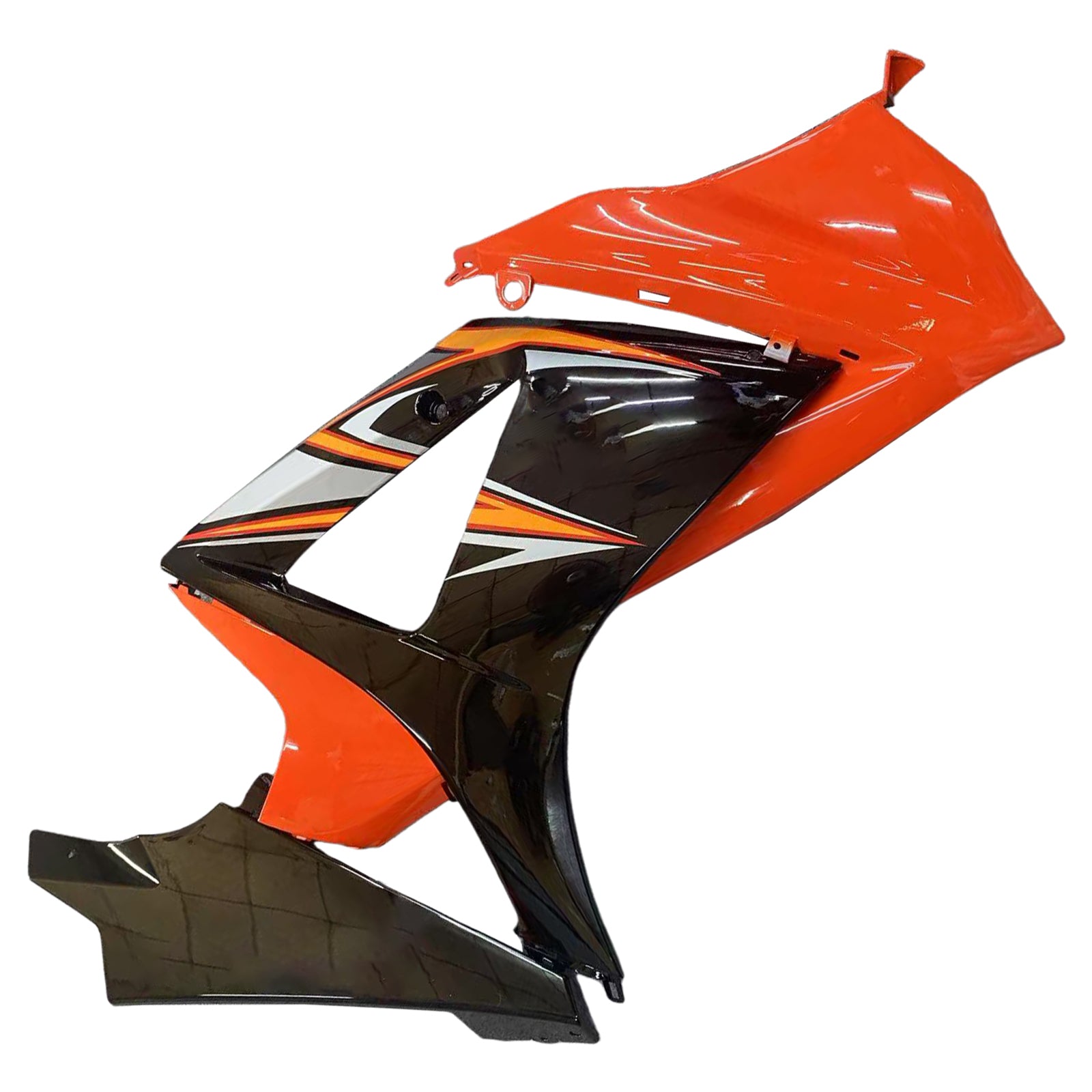 Fairings 2007-2008 Suzuki GSXR 1000 Black & Orange GSXR Generic
