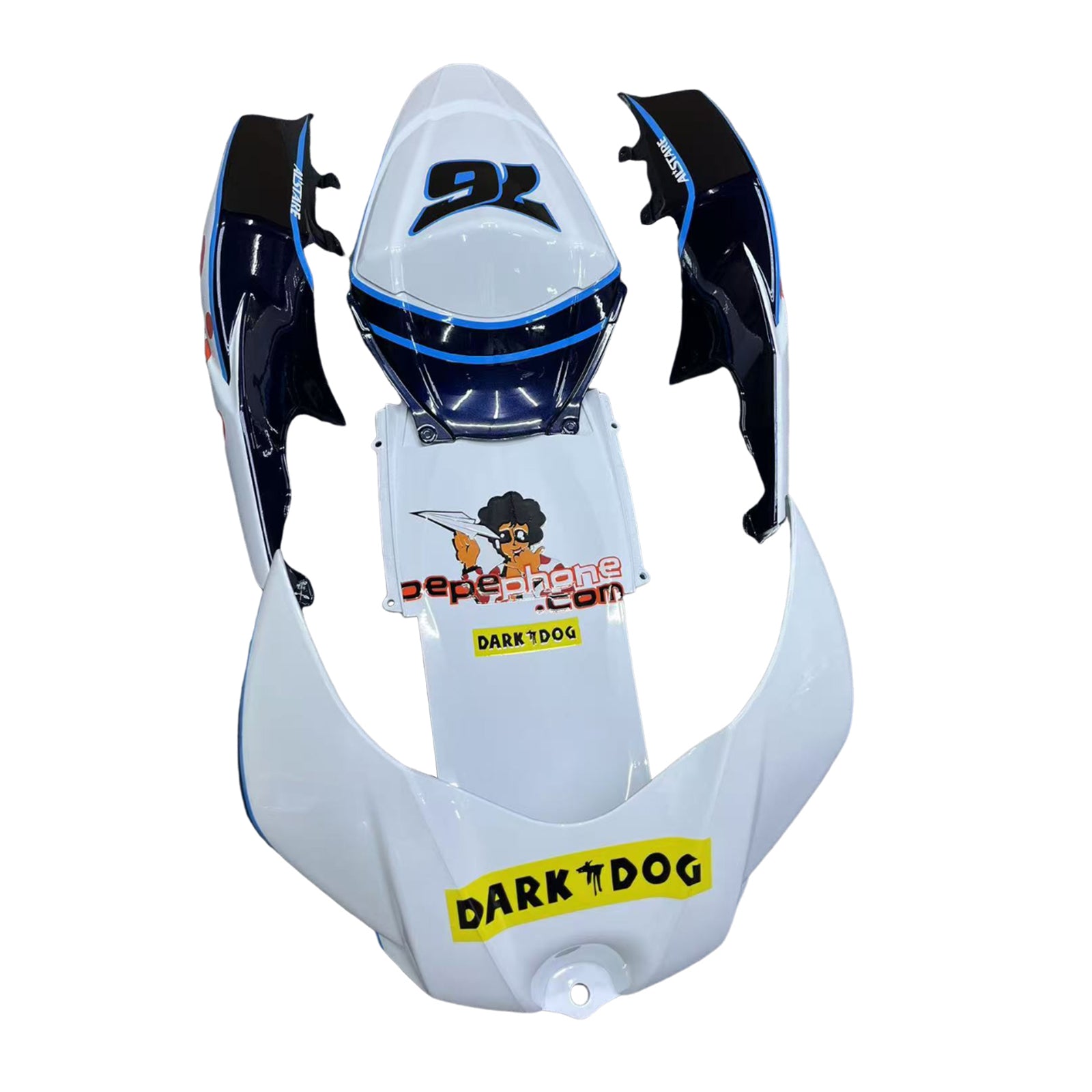 Carenados 2007-2008 Suzuki GSXR 1000 Multicolor pepephone Genérico