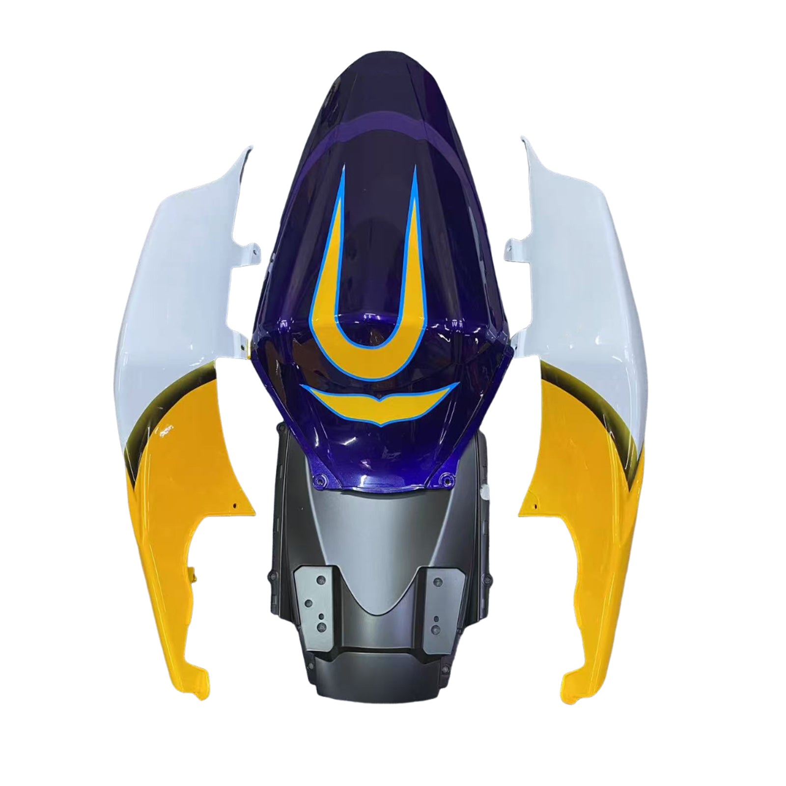 Fairings 2007-2008 Suzuki GSXR 1000 Yellow Blue Alstare Corona Generic