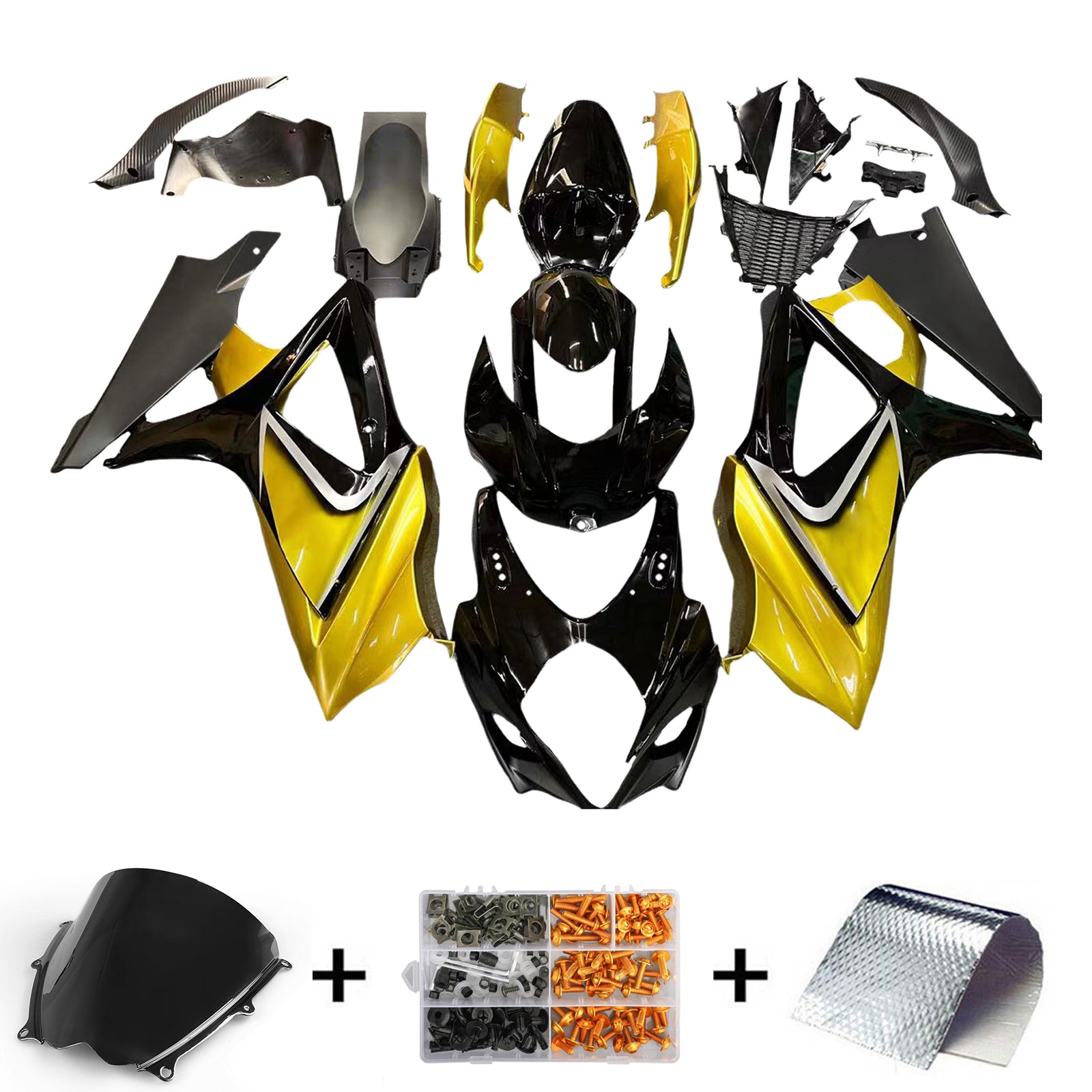 Injection Fairing Kit Bodywork Plastic ABS fit For Suzuki GSXR1000 2007-2008