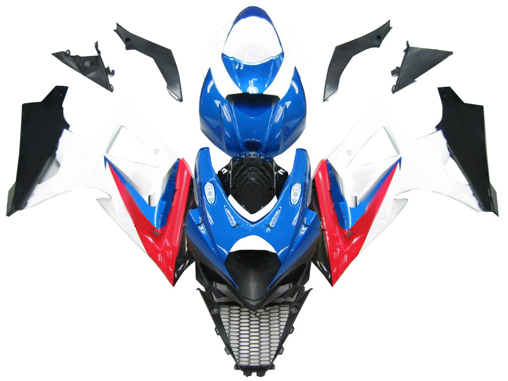 Fairings 2007-2008 Suzuki GSXR 1000 Blue Red White Makita Generic