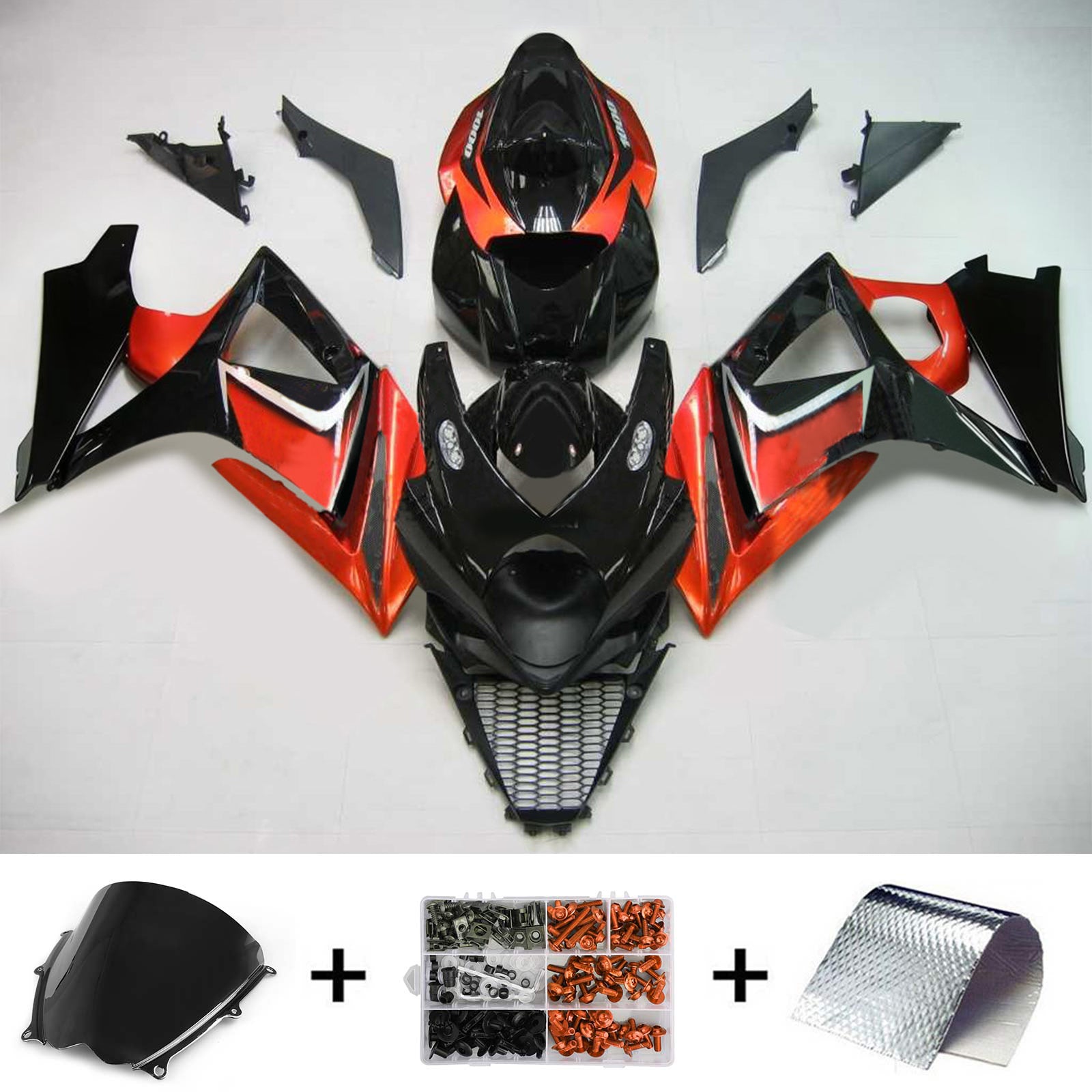 Suzuki GSXR1000 2007-2008 Fairing Kit