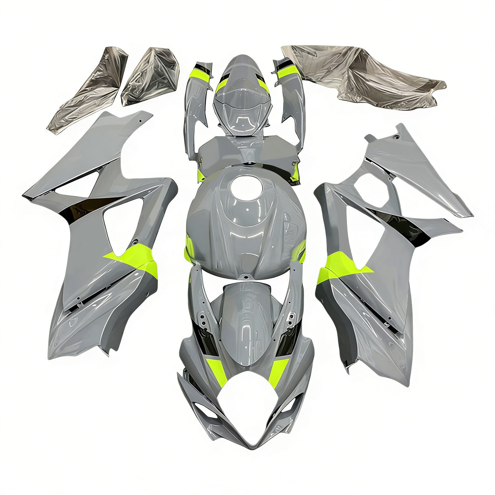 스즈키 GSXR1000 2007-2008 K7 페어링 키트 차체 플라스틱 ABS