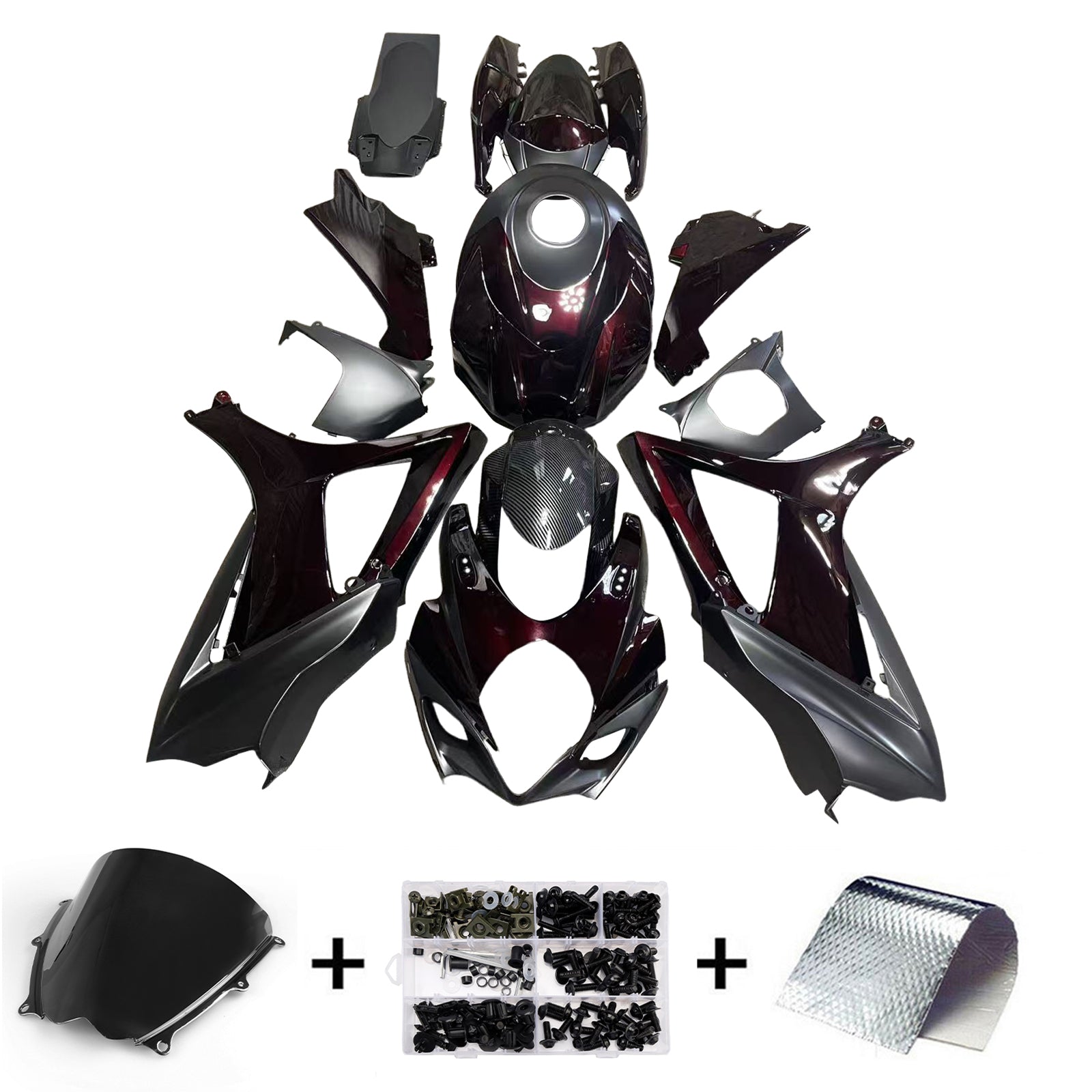Injection Fairing Kit Bodywork Plastic ABS For Suzuki GSXR1000 2007-2008 K7