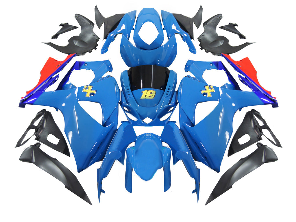페어링 2009-2016 스즈키 GSXR 1000 블루 리즐라 제네릭