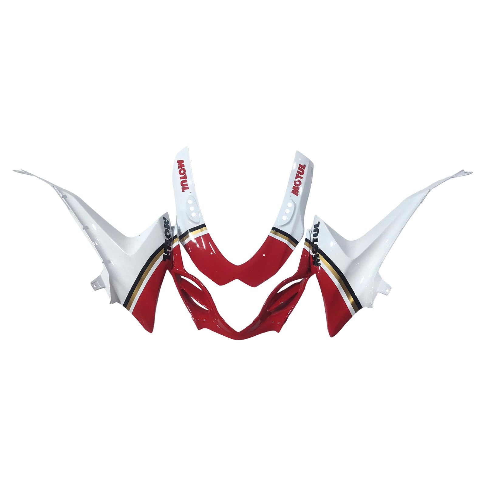 Fairings 2009-2016 Suzuki GSXR 1000 White & Red Lucky Strike Generic