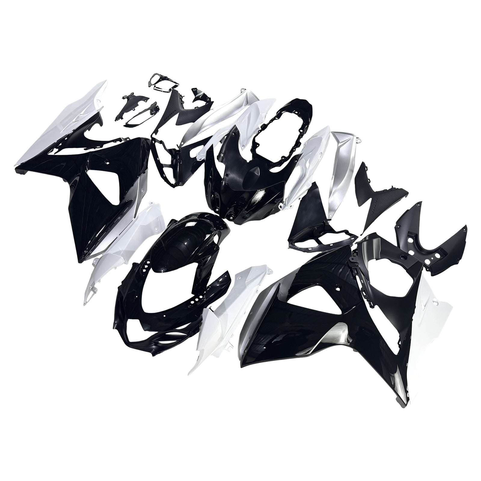 Fairings 2009-2016 Suzuki GSXR 1000 Black & White GSXR Generic