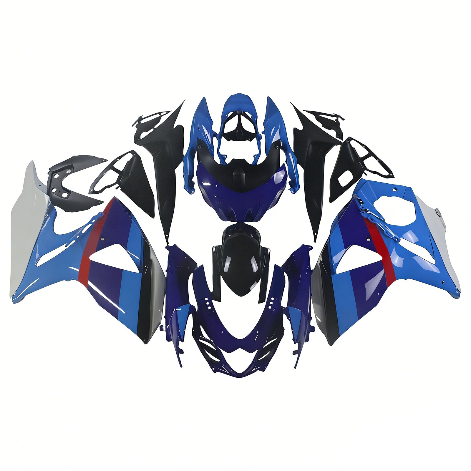 Fairings 2009-2016 Suzuki GSXR 1000 Blue Rockstar Generic
