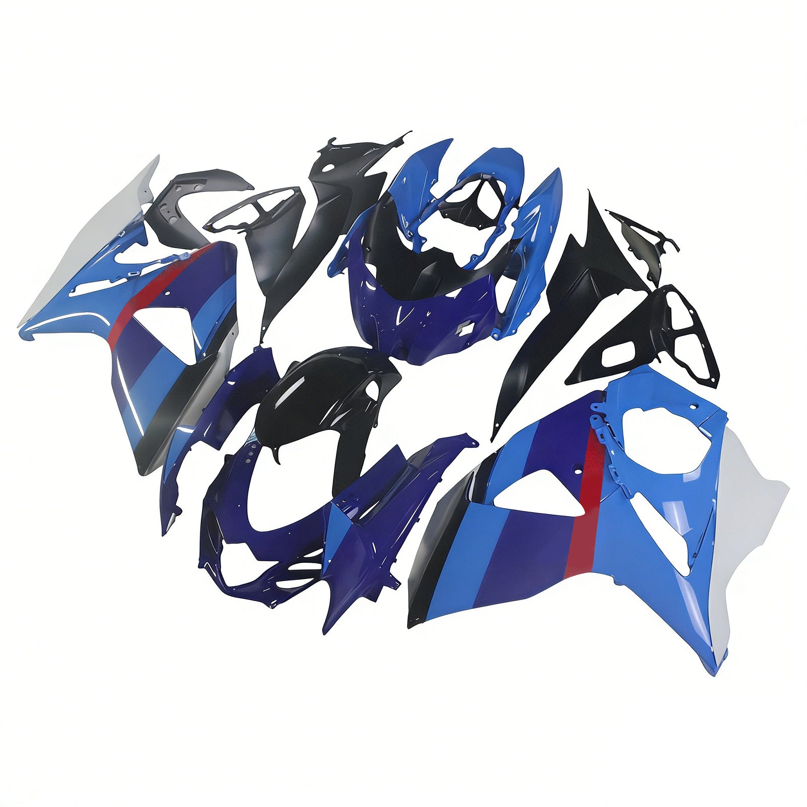 Fairings 2009-2016 Suzuki GSXR 1000 Blue Rockstar Generic