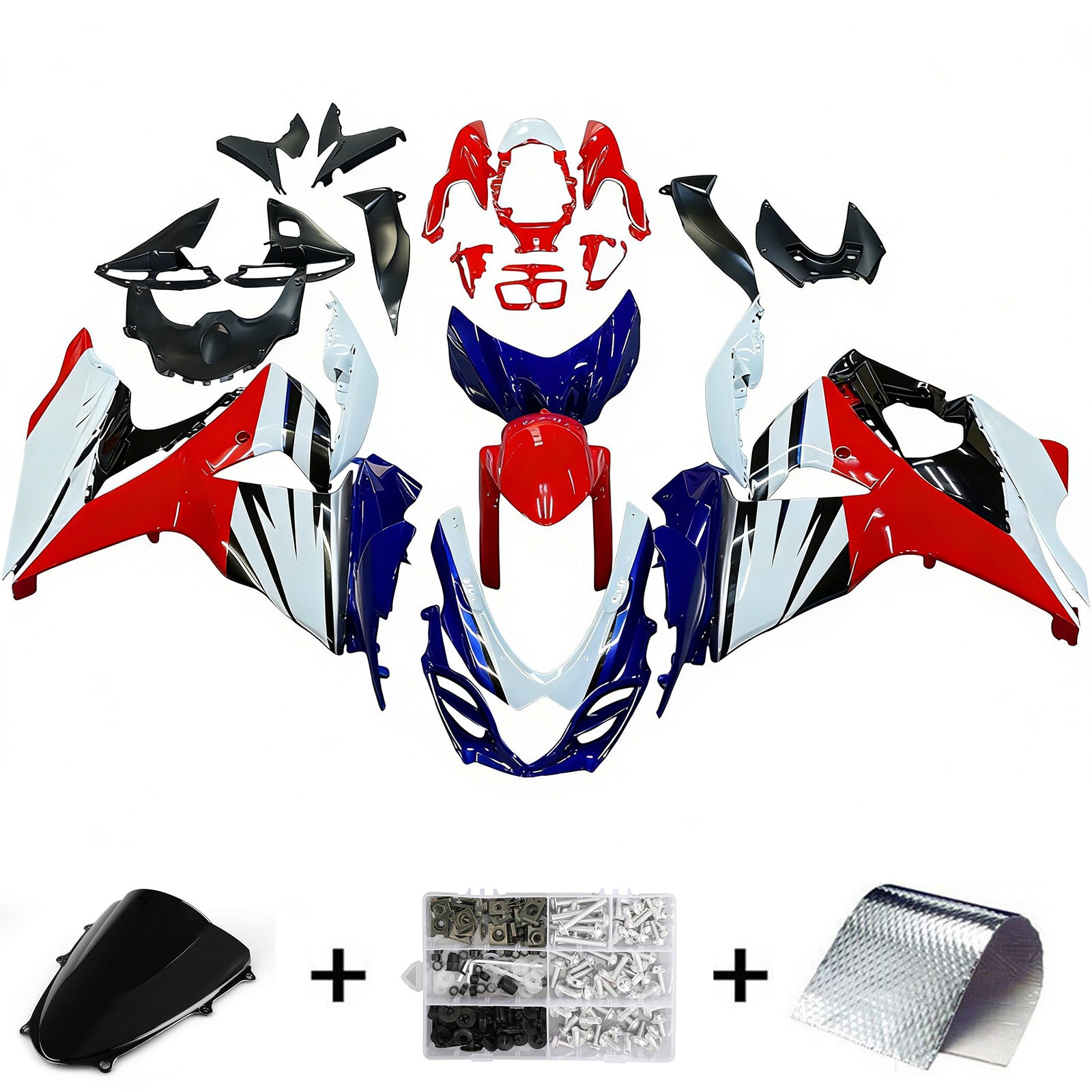 Injection Fairing Kit Bodywork Plastic ABS fit For Suzuki GSXR1000 2009-2016