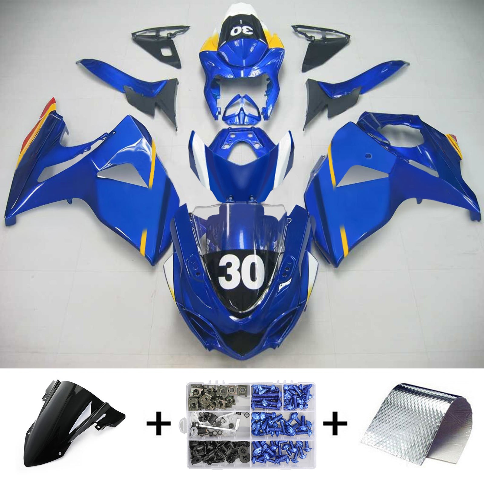 Suzuki GSXR1000 2009-2016 Fairing Kit