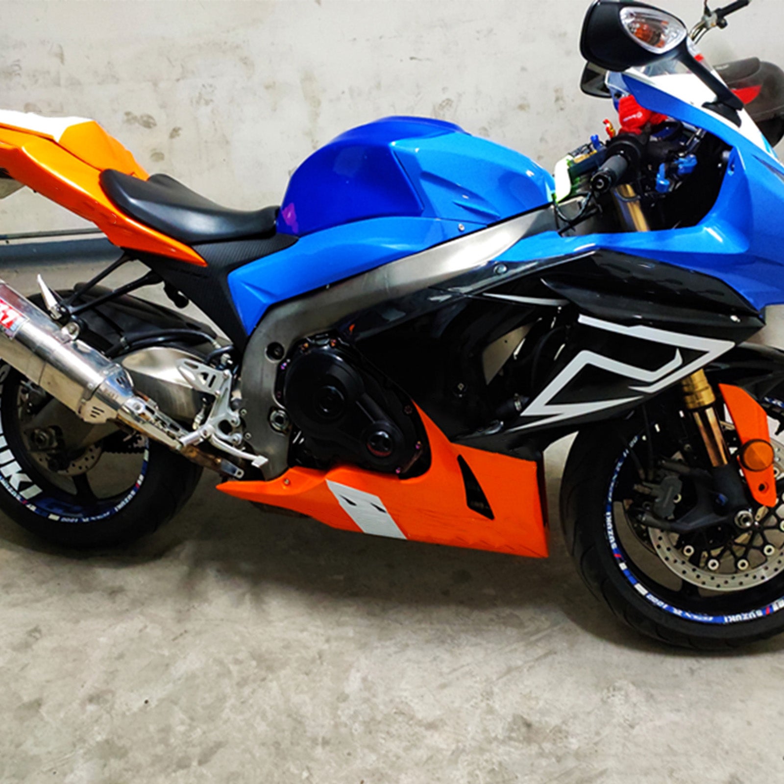 Amotopart Suzuki GSXR1000 2009-2016 K9 Fairing Kit Bodywork Plastic ABS