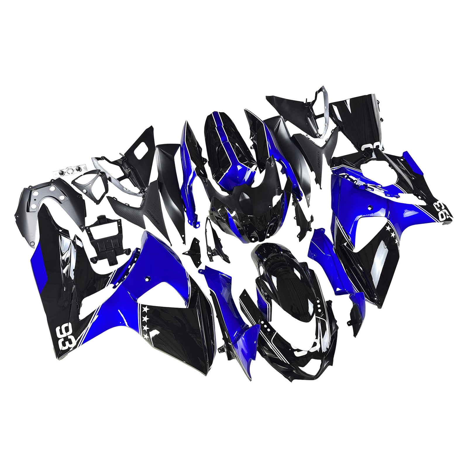 Amotopart Suzuki GSXR1000 2009-2016 K9 Fairing Kit Bodywork Plastic ABS