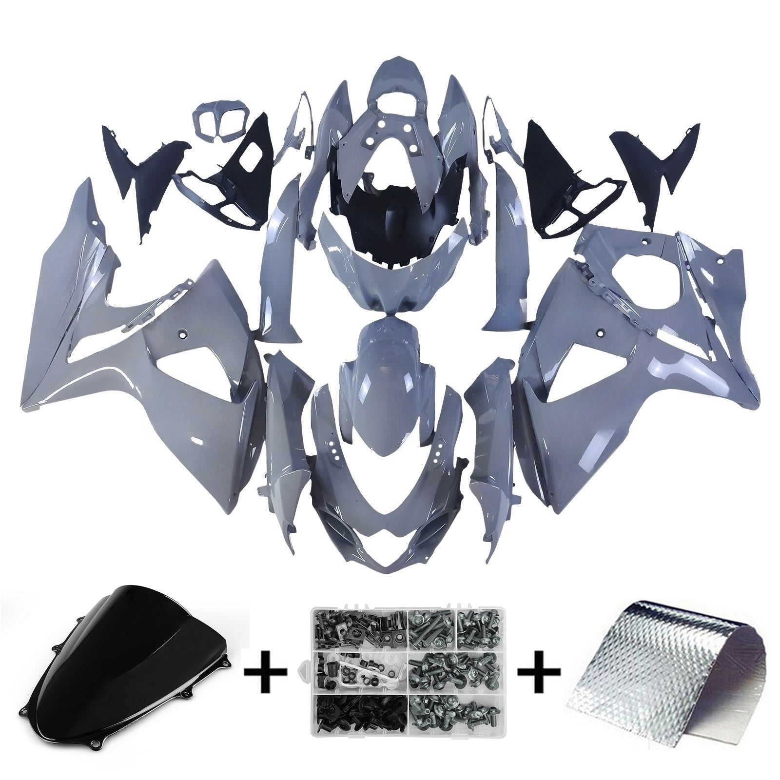 Amotopart Suzuki GSXR1000 2009-2016 K9 Fairing Kit Bodywork Plastic ABS