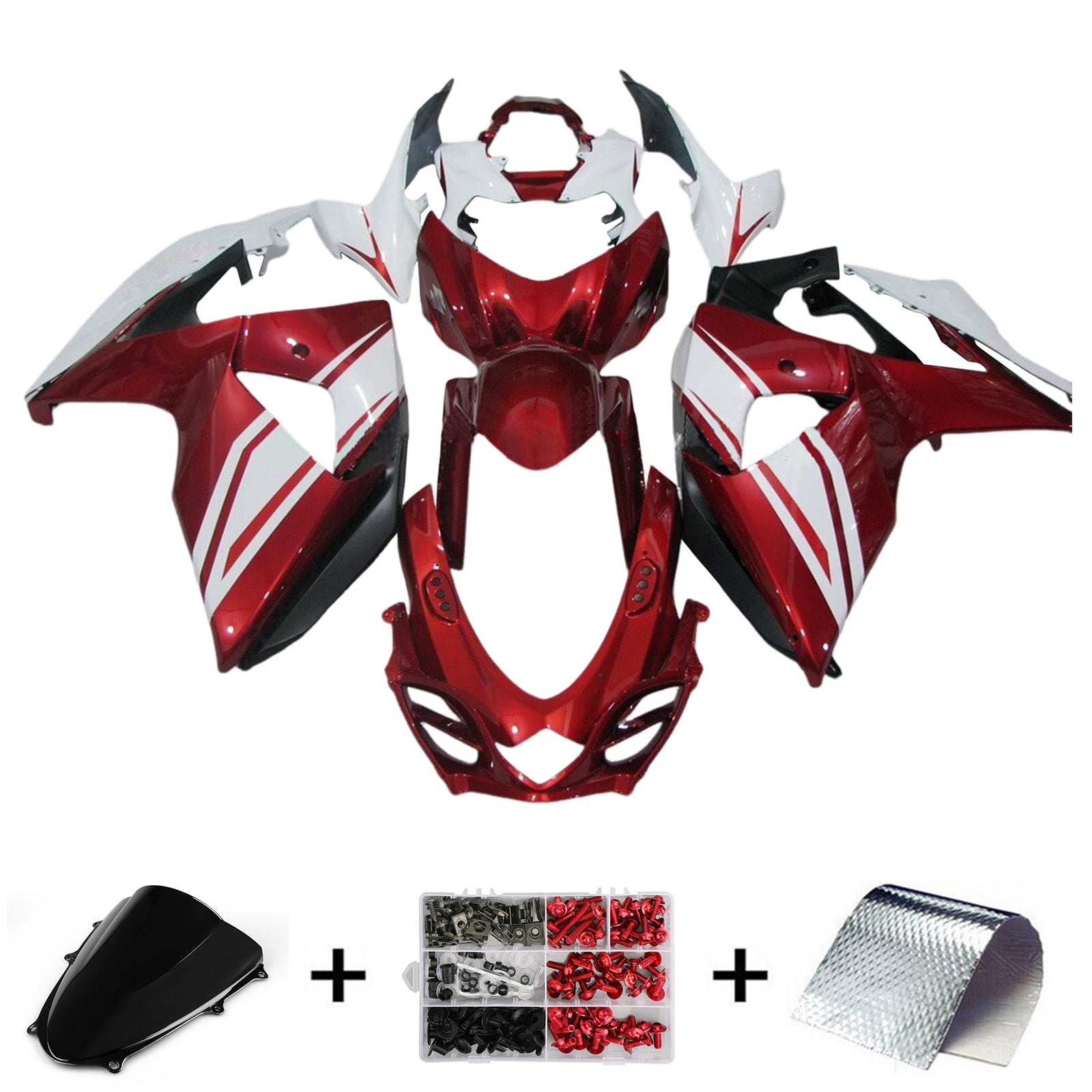 Amotopart Suzuki GSXR1000 2009-2016 K9 Fairing Kit Bodywork Plastic ABS