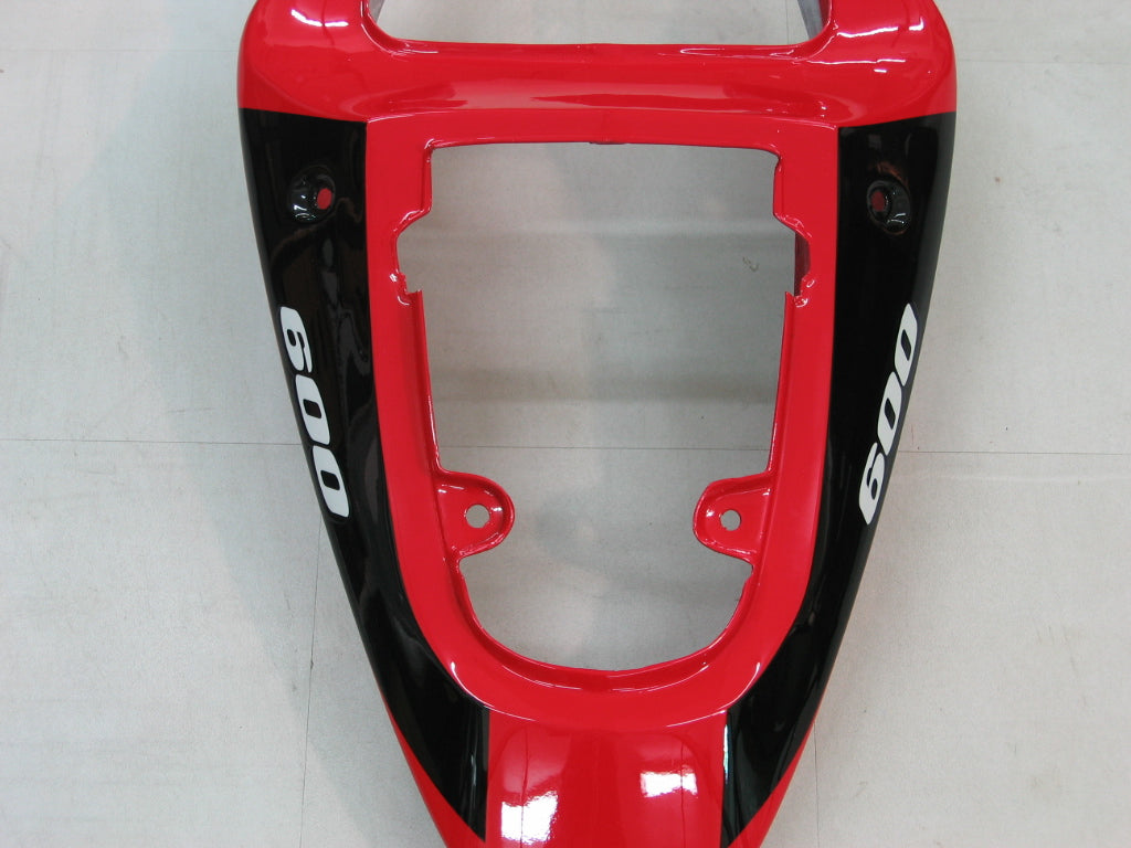 페어링 2001-2003 스즈키 GSXR 600 실버 레드 블랙 GSXR 제네릭