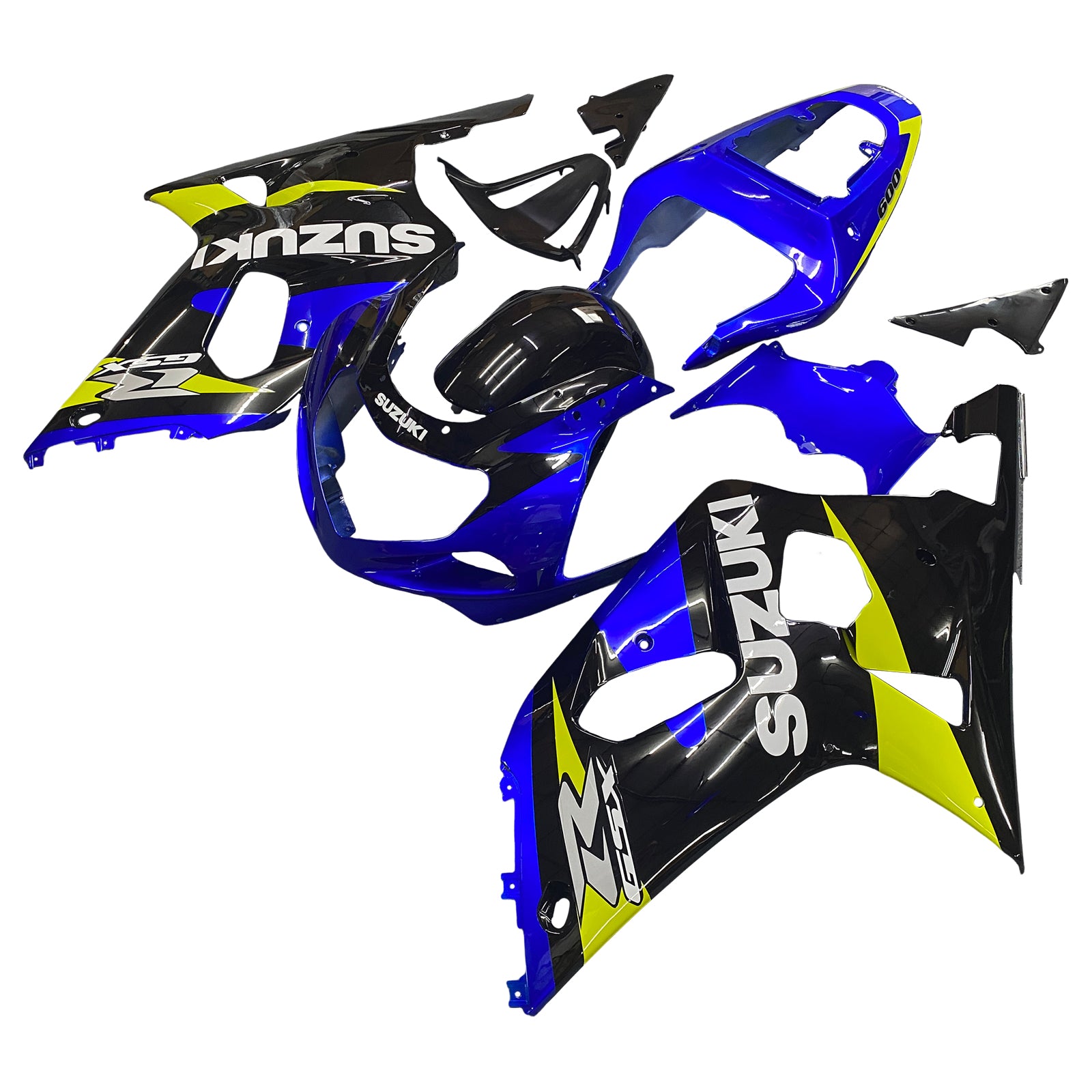 Fairings 2001-2003 Suzuki GSXR 600 Blue & Black GSXR Generic