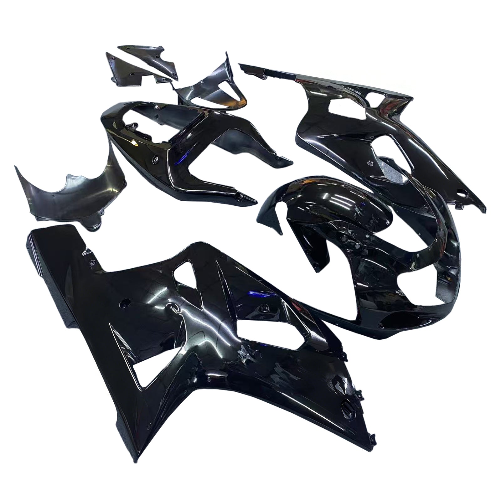 Fairings 2001-2003 Suzuki GSXR 600 Black GSXR