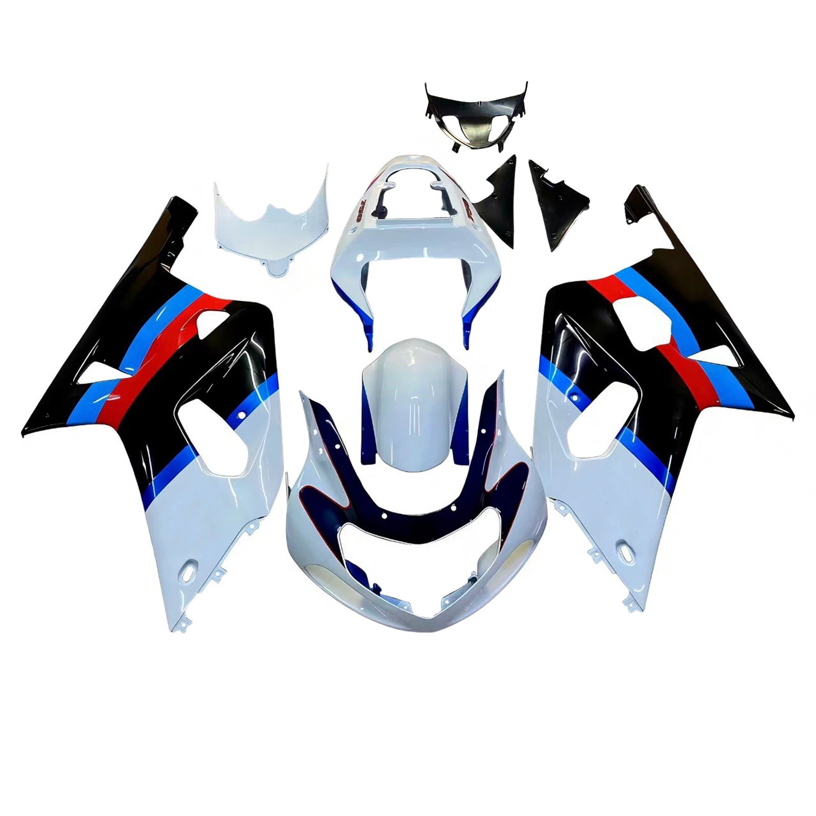 Carenados 2001-2003 Suzuki GSXR 600 Multicolor Suzuki GSXR Genérico