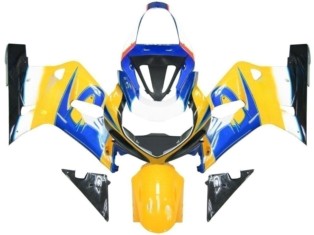Fairings 2001-2003 Suzuki GSXR 600 Blue & Yellow Corona GSXR Generic