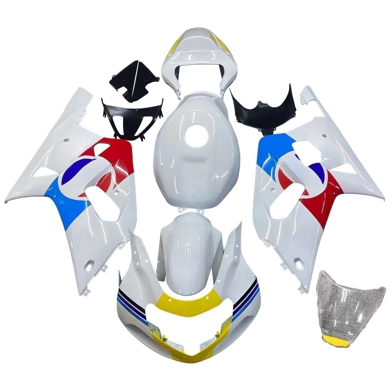 Injection Fairing Kit Bodywork Plastic ABS For Suzuki GSXR600 GSXR750 2001-2003 K1