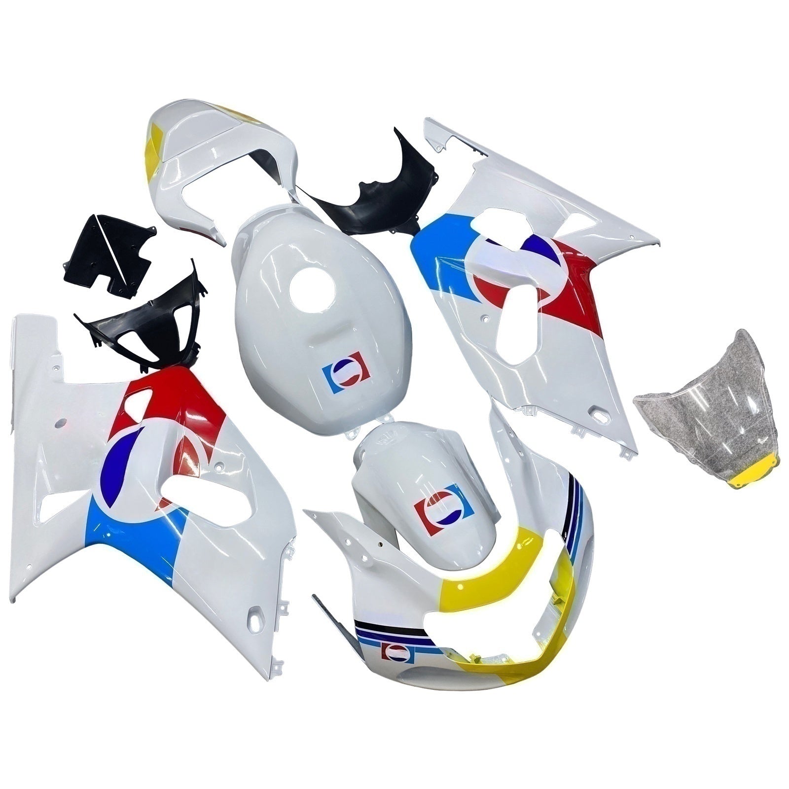 Injection Fairing Kit Bodywork Plastic ABS For Suzuki GSXR600 GSXR750 2001-2003 K1