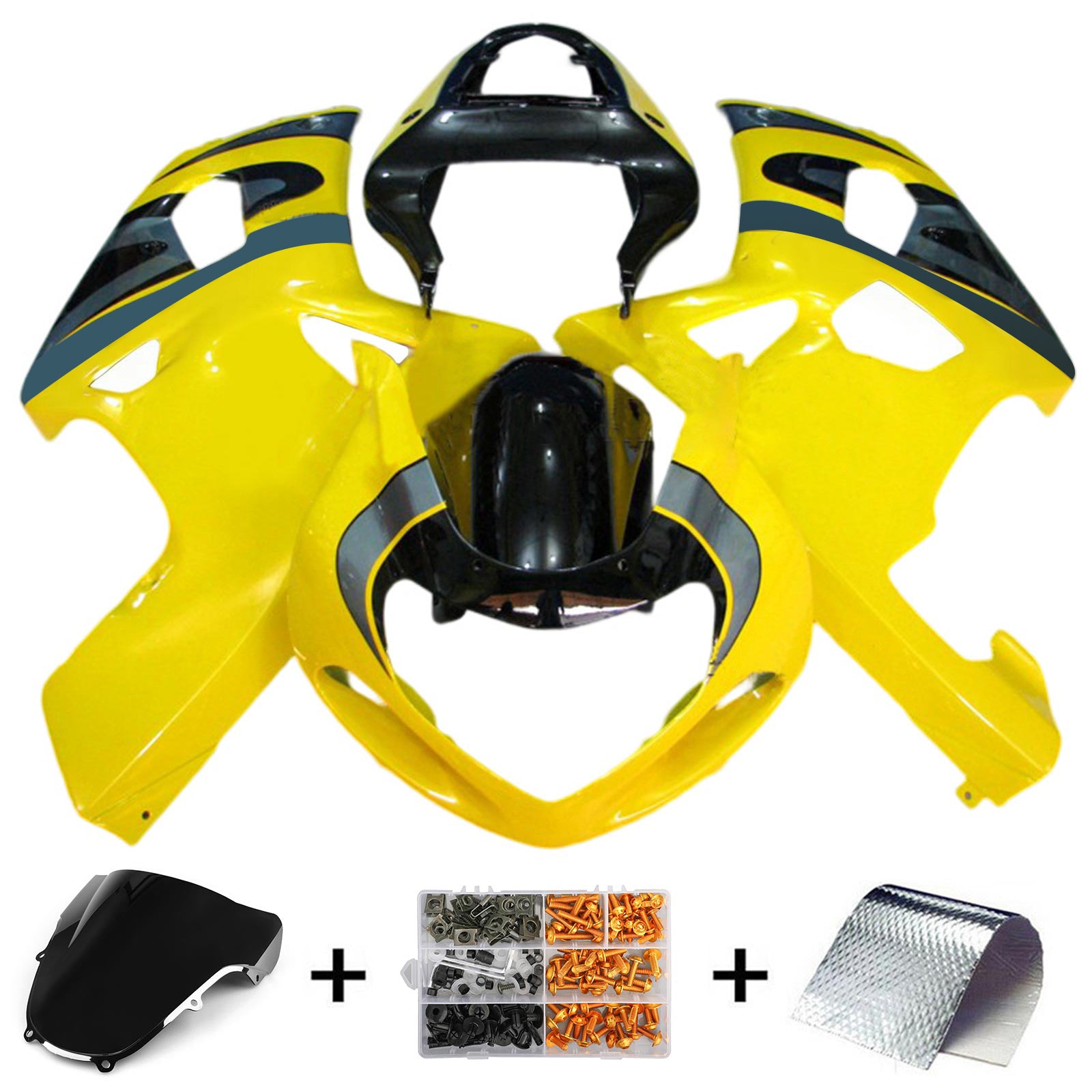 Suzuki GSXR600 GSXR750 2001-2003 K1 Fairing Kit Bodywork Plastic ABS