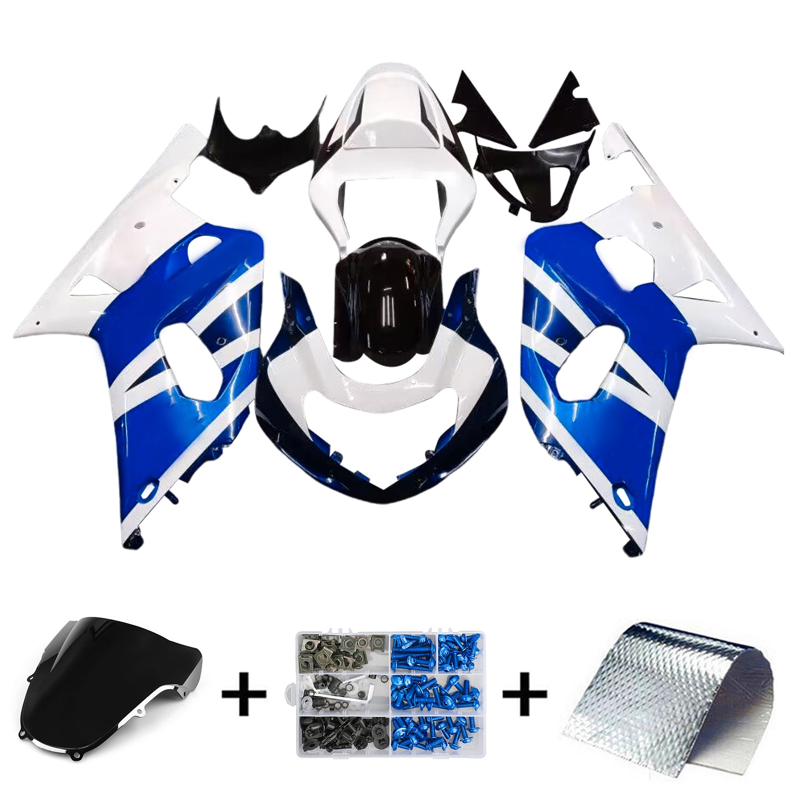 Suzuki GSXR600 2001-2003 Fairing Kit Bodywork Plastic ABS