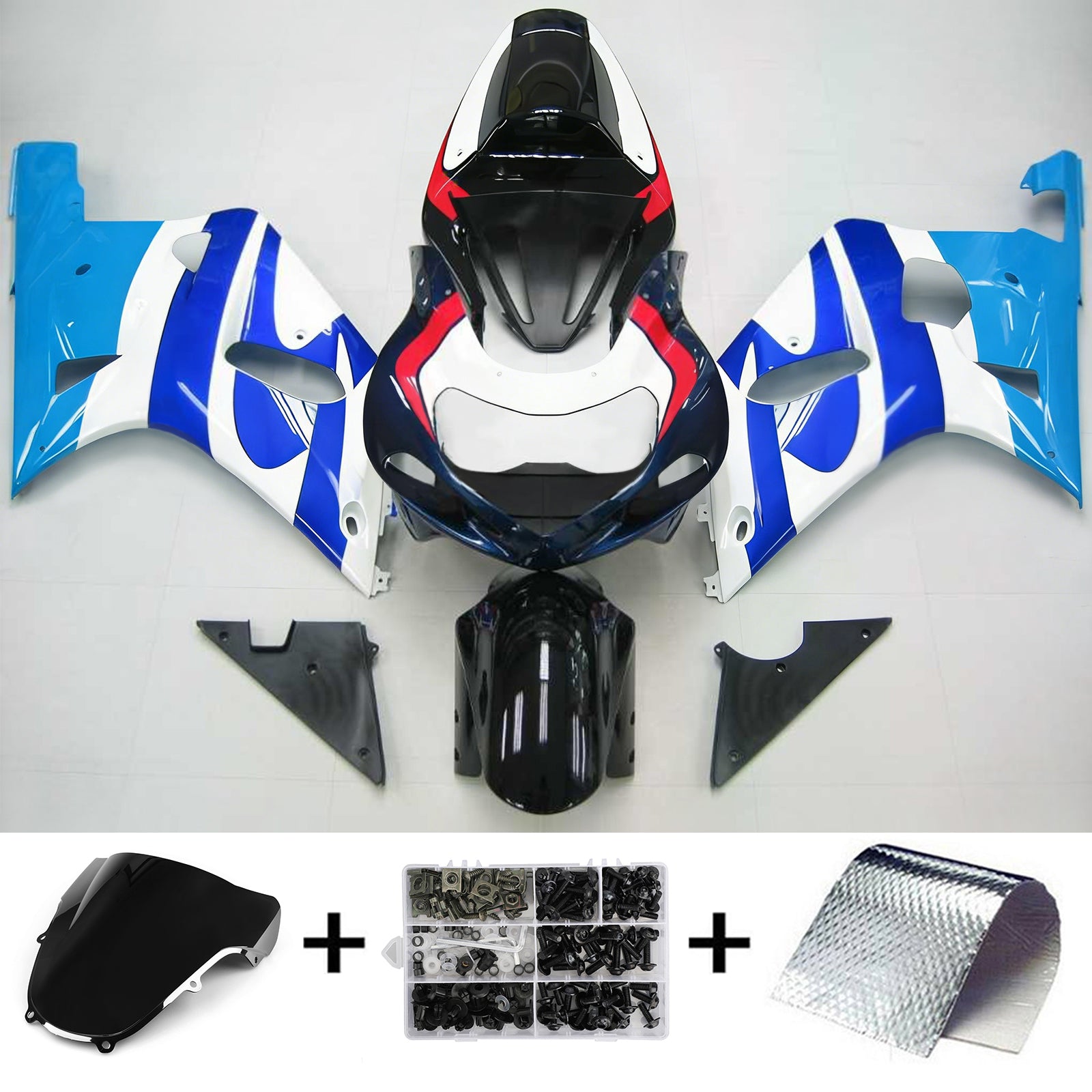 Kit Carenado Suzuki GSXR600 2001-2003 Carrocería Plástico ABS