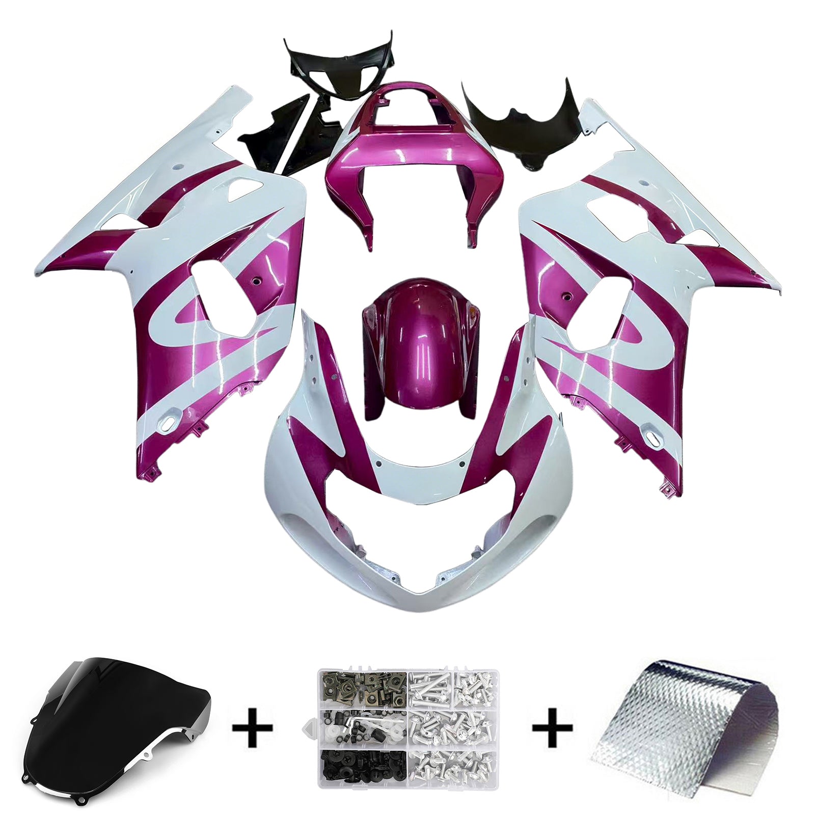 Amotopart Suzuki GSXR600 2001-2003 GSXR750 2000-2003 K1 Fairing Kit