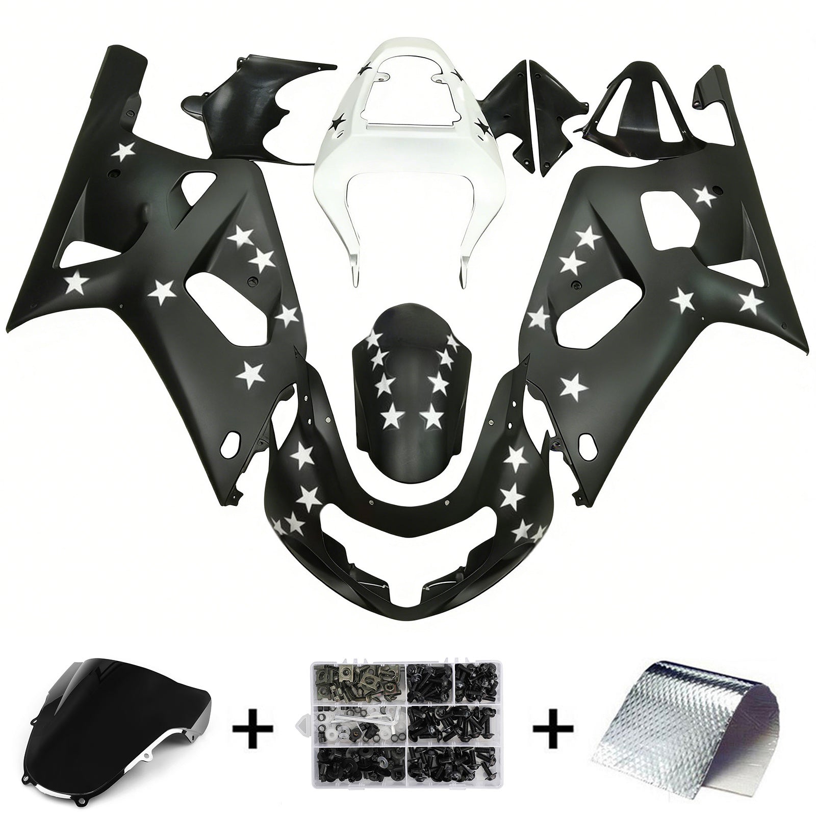 Amotopart Suzuki GSXR600 2001-2003 GSXR750 2000-2003 K1 Fairing Kit