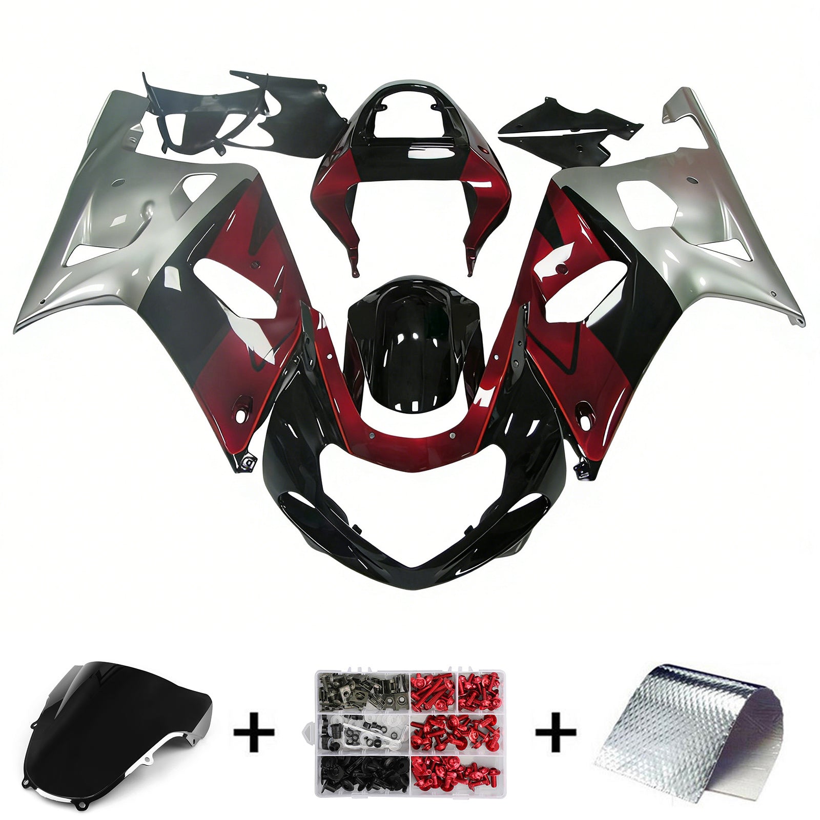 Amotopart Suzuki GSXR600 2001-2003 GSXR750 2000-2003 K1 Fairing Kit