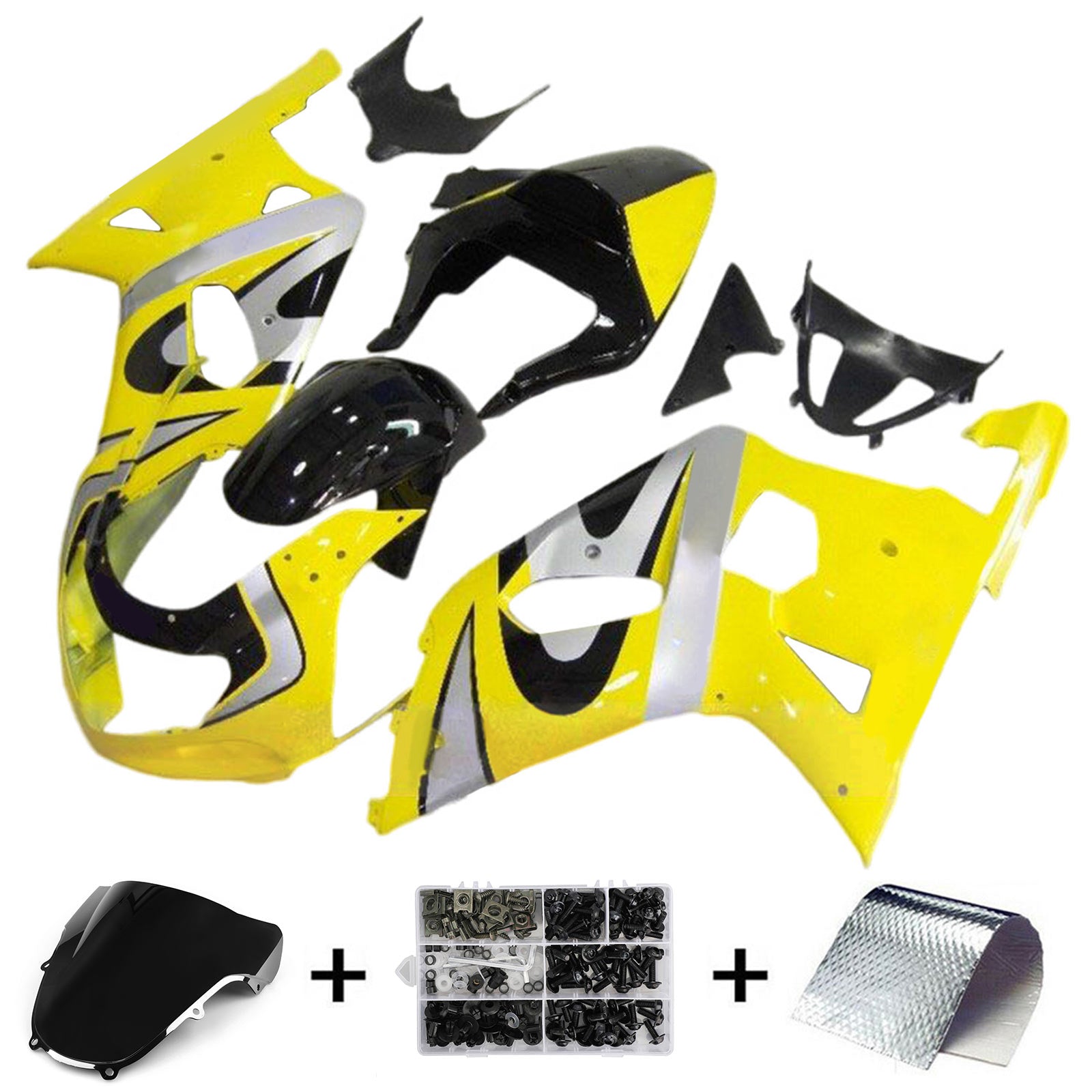 Amotopart Suzuki GSXR600 2001-2003 GSXR750 2000-2003 K1 Fairing Kit