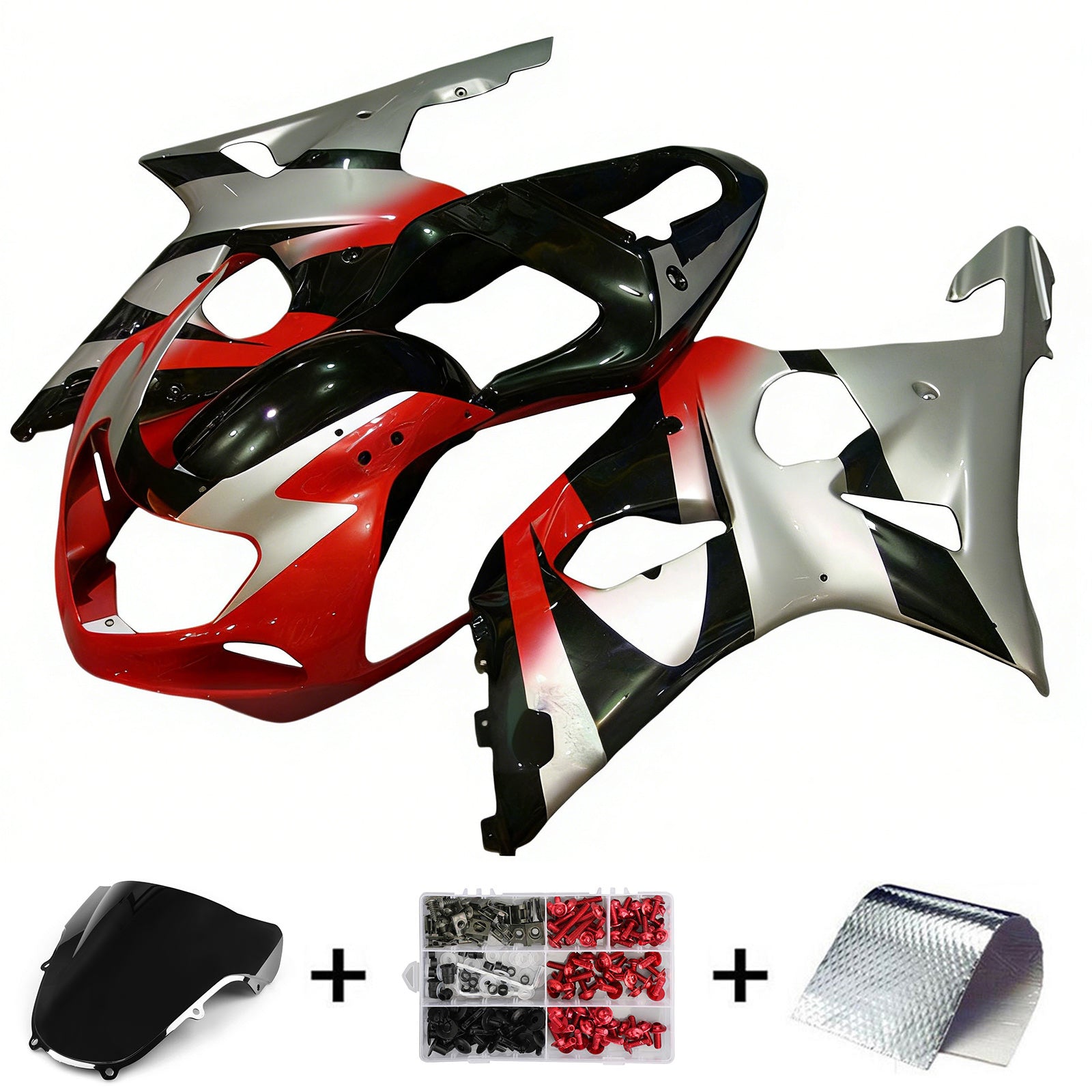 Amotopart Suzuki GSXR600 2001-2003 GSXR750 2000-2003 K1 Fairing Kit