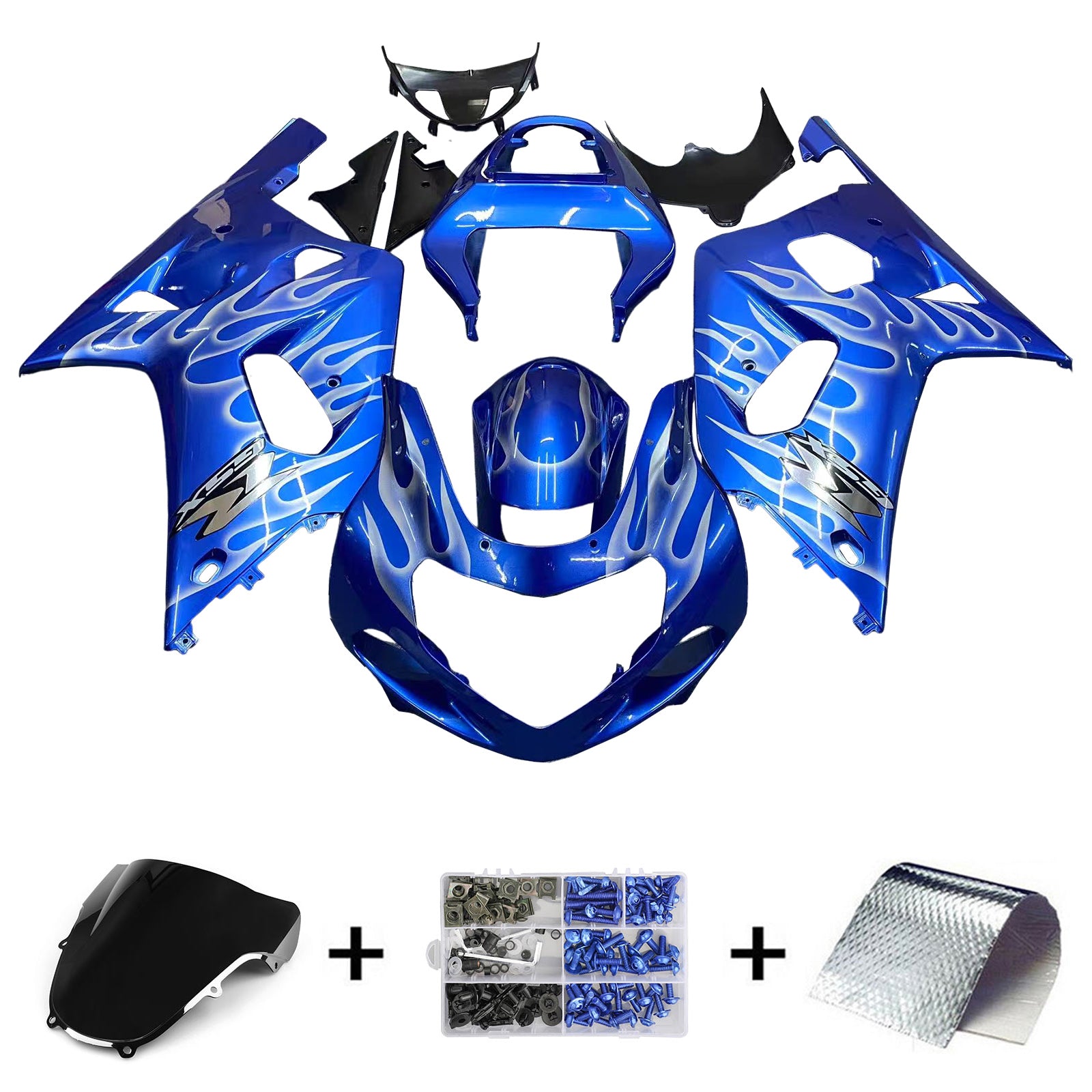 Amotopart Suzuki GSXR600 2001-2003 GSXR750 2000-2003 K1 Fairing Kit