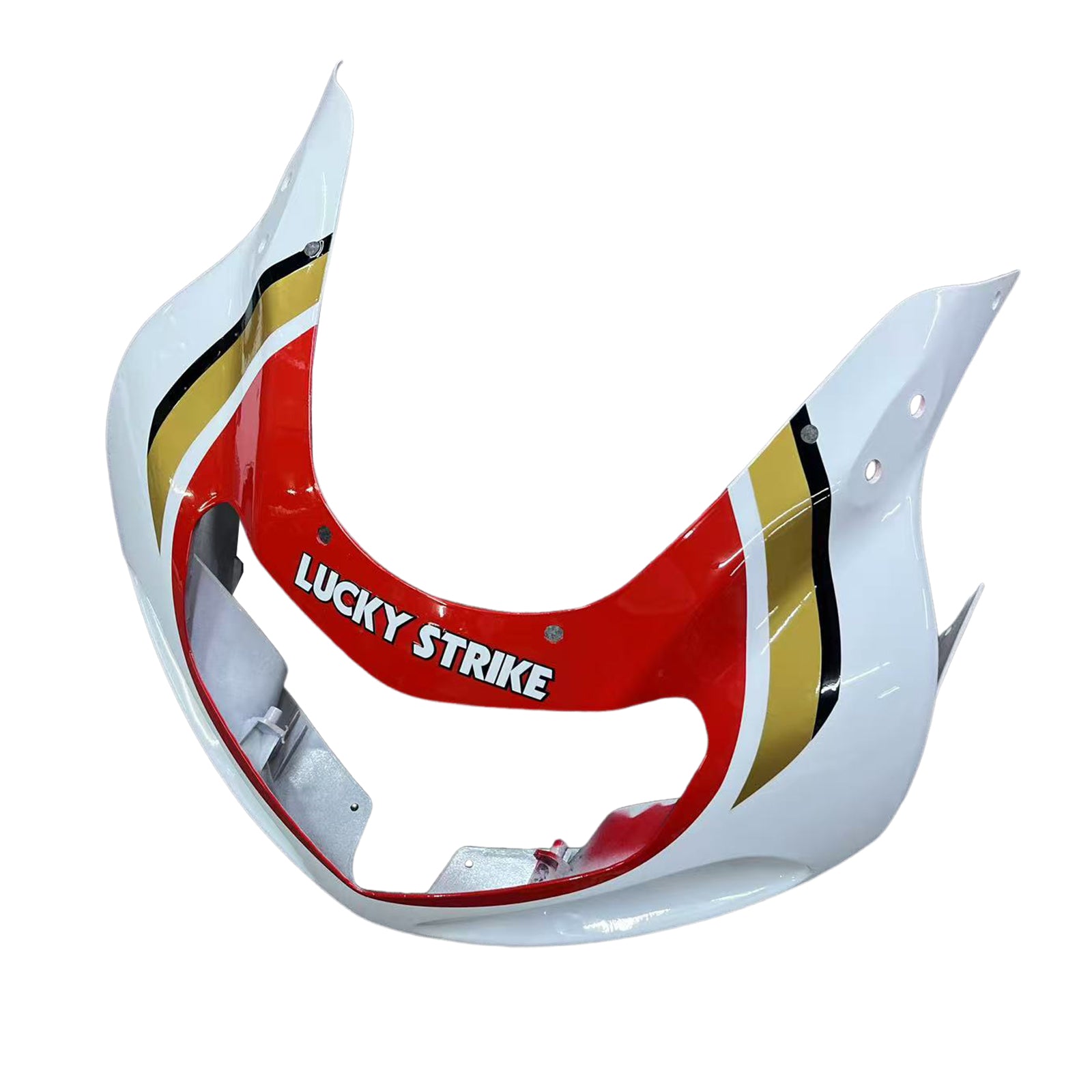 Fairings 2001-2003 Suzuki GSXR 750 White Red Lucky Strike Generic