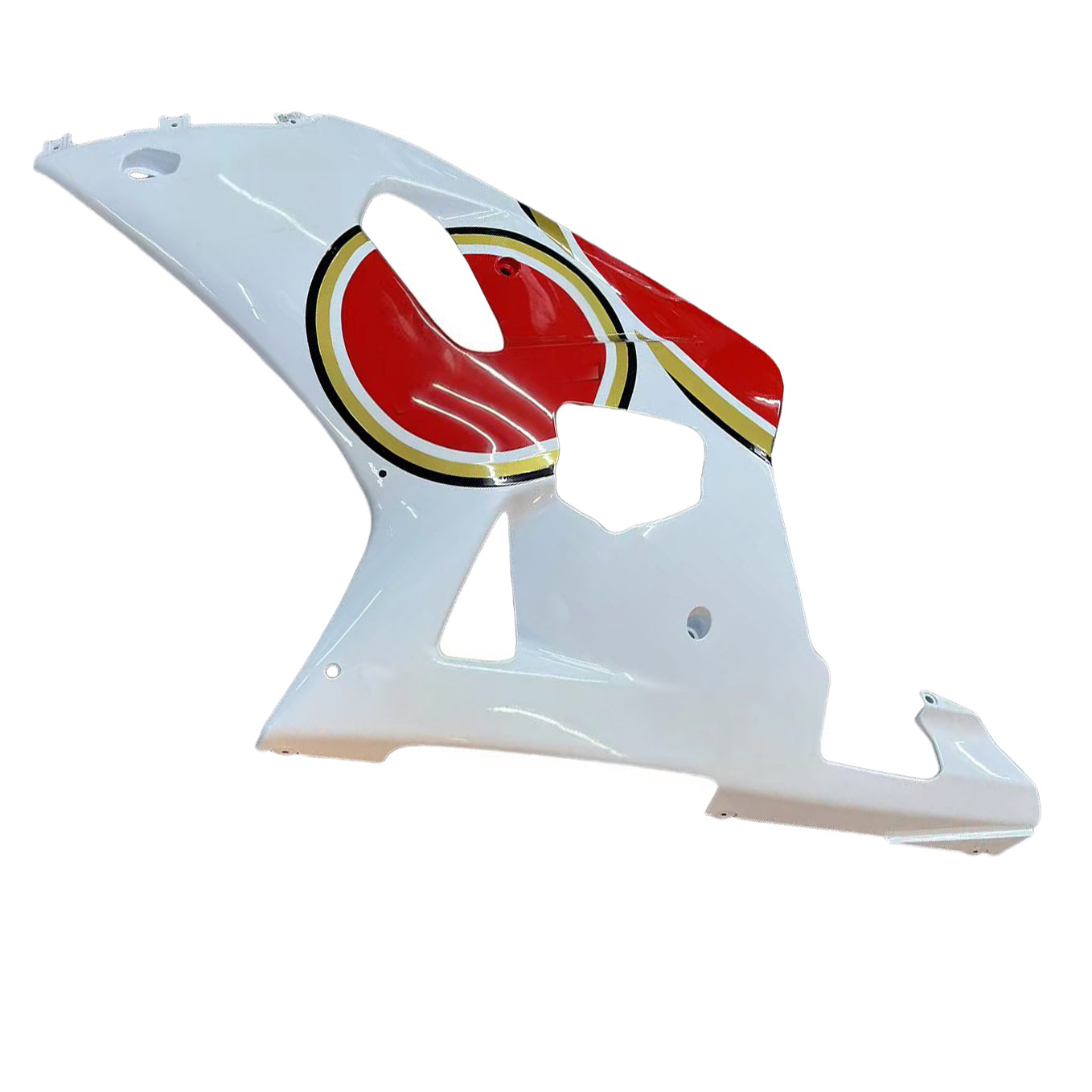 Fairings 2001-2003 Suzuki GSXR 750 White Red Lucky Strike Generic