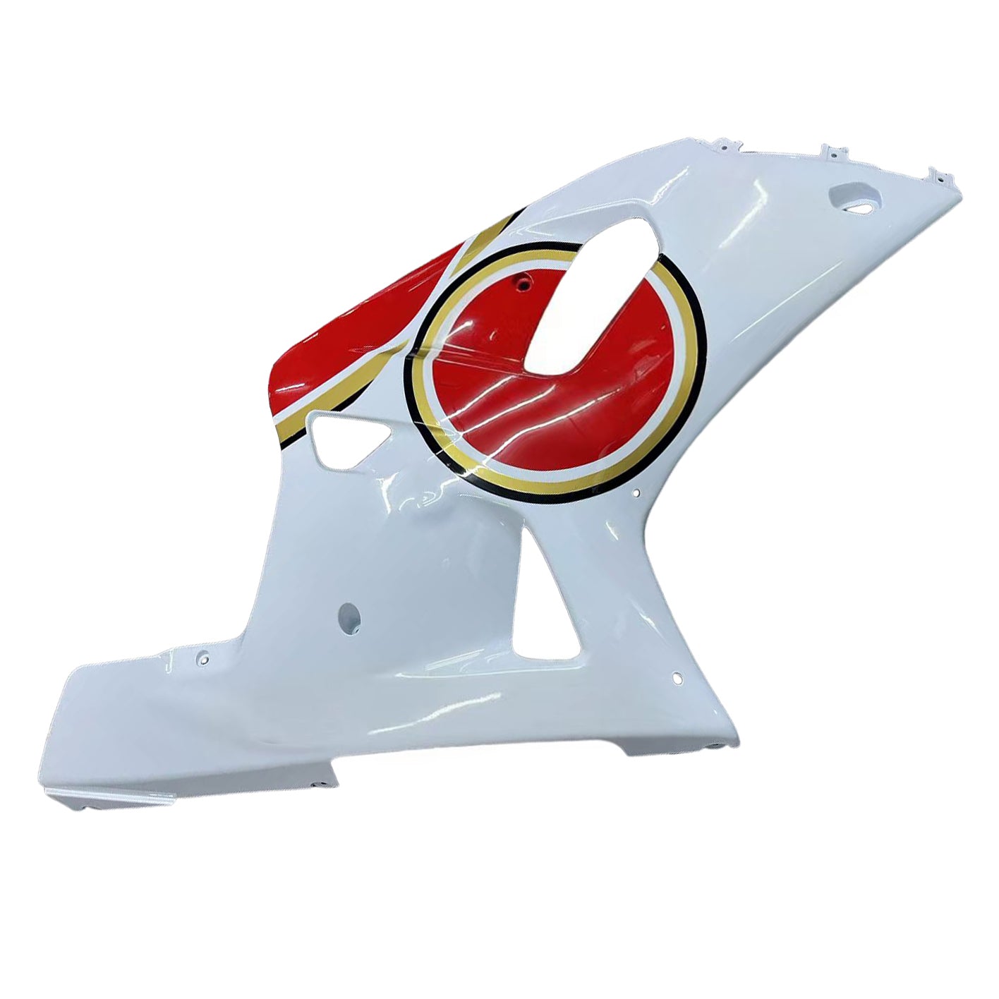 Fairings 2001-2003 Suzuki GSXR 750 White Red Lucky Strike Generic