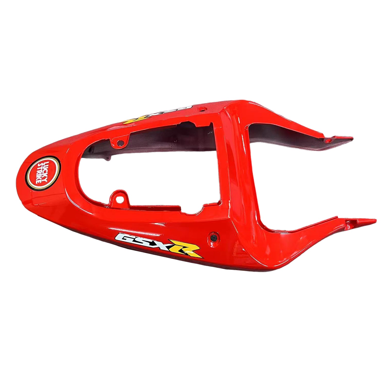 Fairings 2001-2003 Suzuki GSXR 750 White Red Lucky Strike Generic