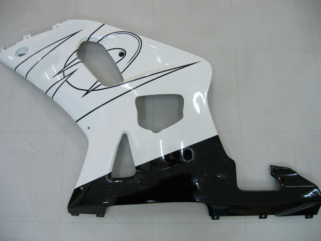 Fairings 2001-2003 Suzuki GSXR 750 White Black Alstare Corona Generic