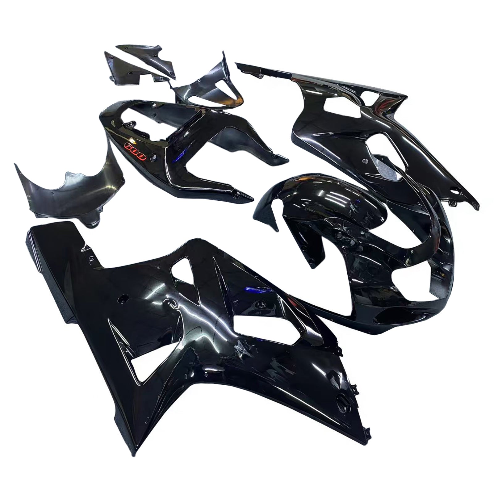 Fairings 2001-2003 Suzuki GSXR 750 Black GSXR Generic