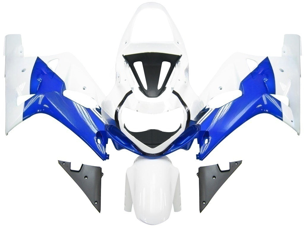Carenados 2001-2003 Suzuki GSXR 750 Blanco Azul Jordan GSXR Genérico